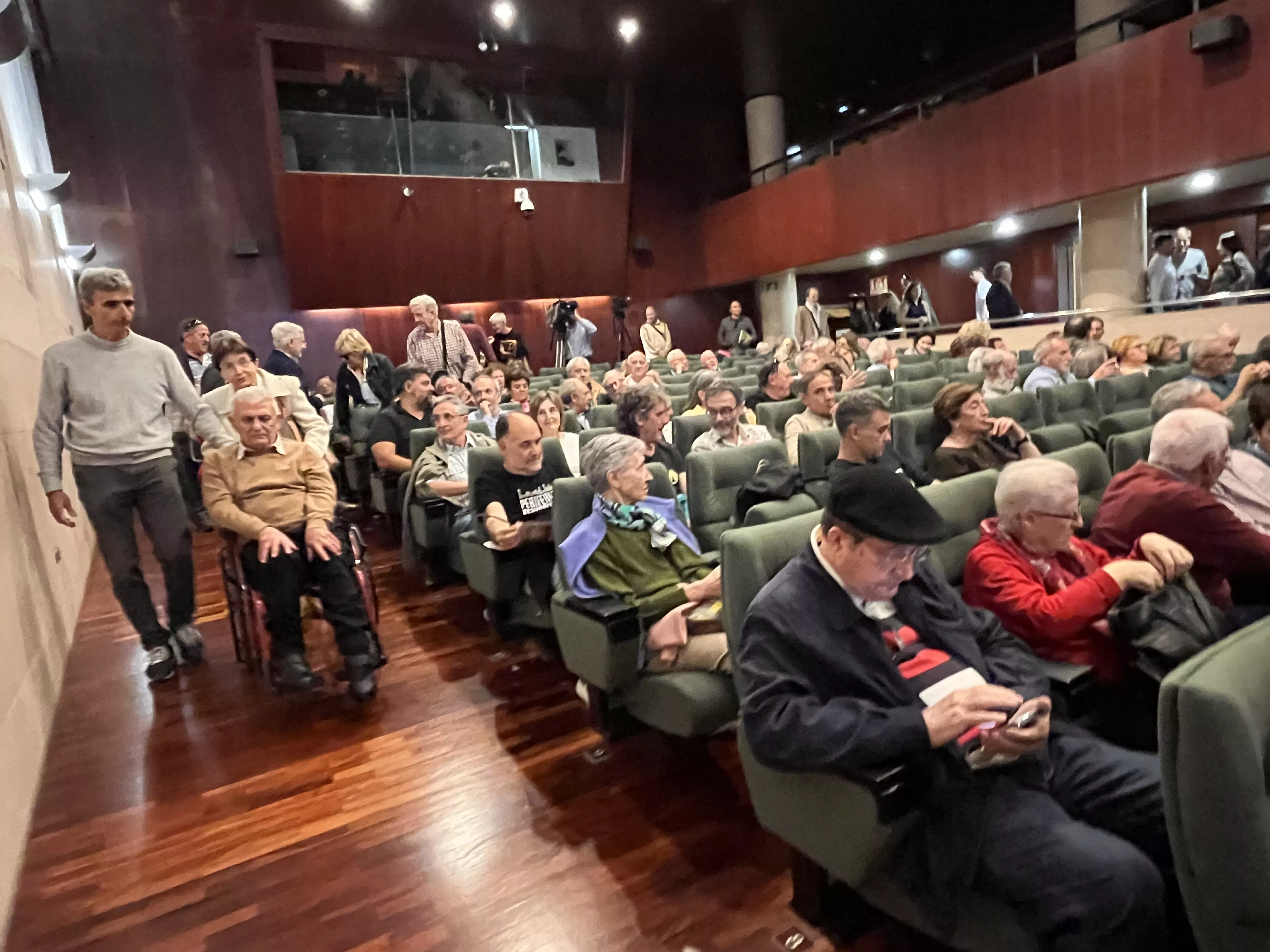 Homenaje a Ángel Gari con motivo de su 80 cumpleaños. Foto Mercedes Manterola