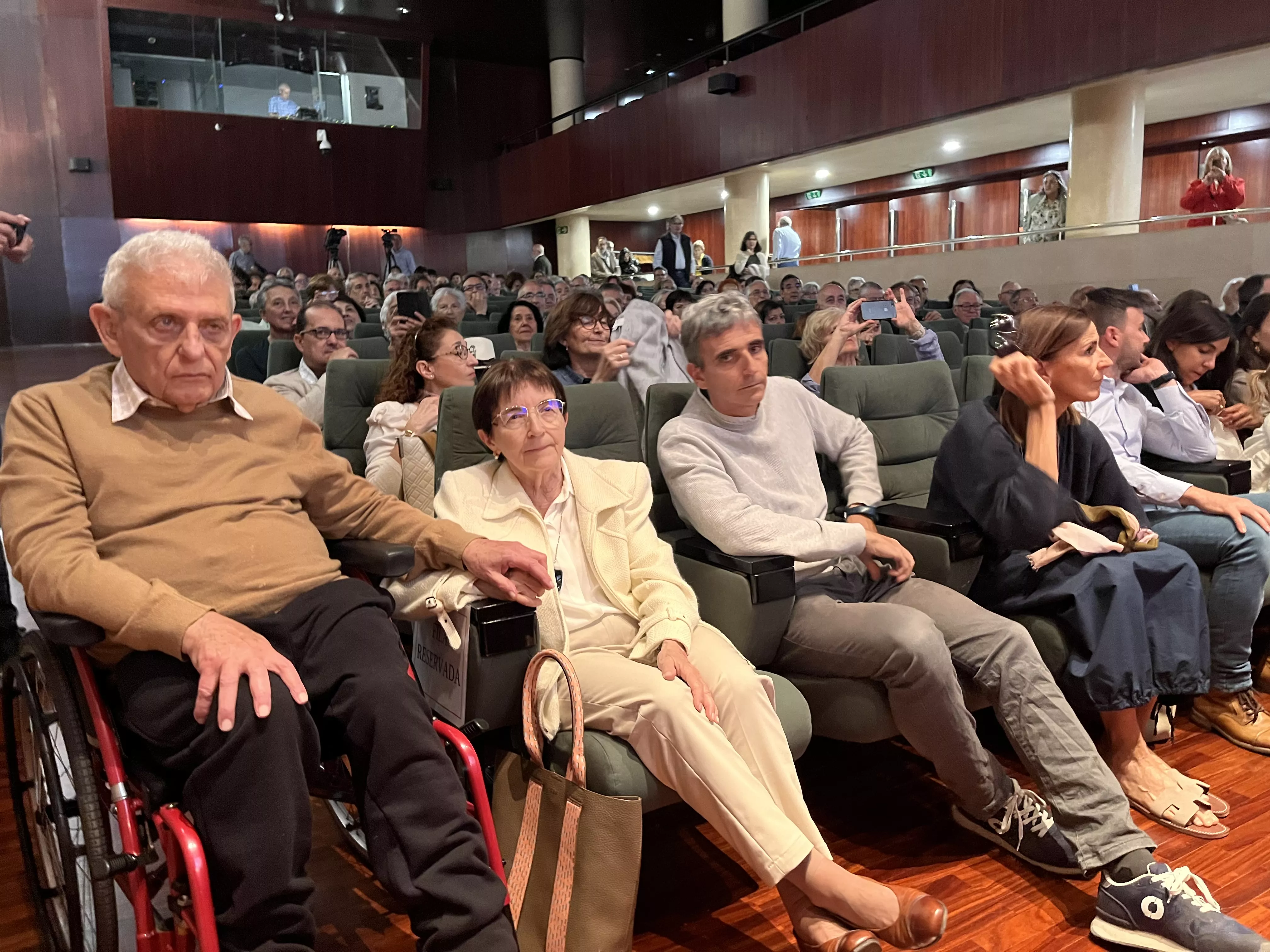 Homenaje a Ángel Gari con motivo de su 80 cumpleaños. Foto Mercedes Manterola