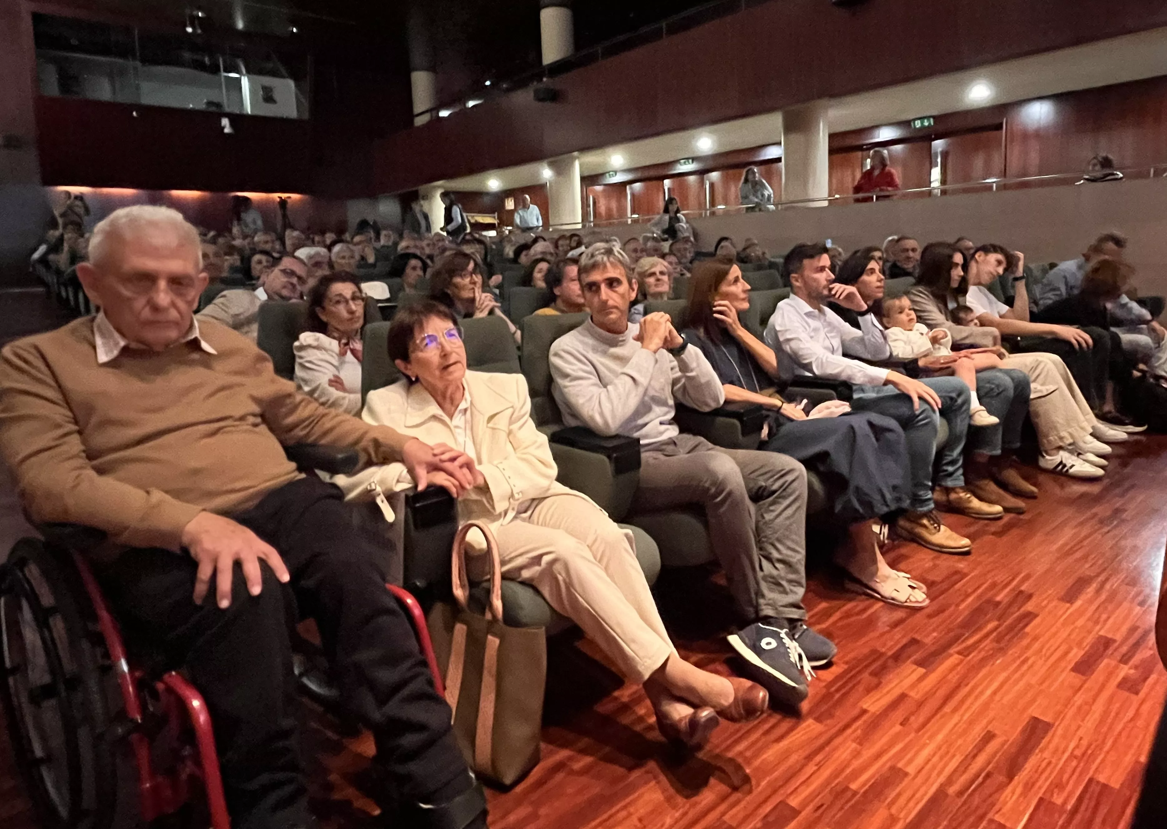 Homenaje a Ángel Gari con motivo de su 80 cumpleaños. Foto Mercedes Manterola