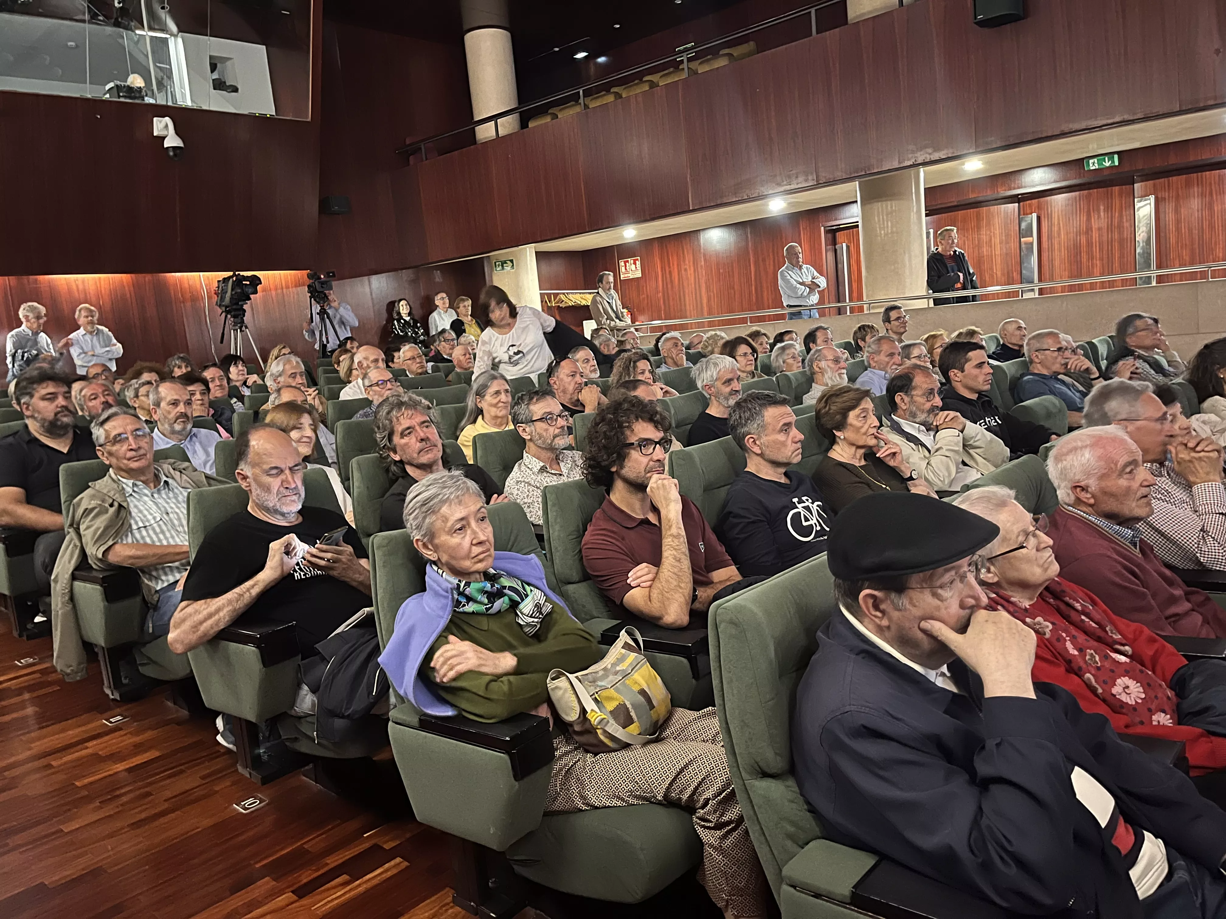 Homenaje a Ángel Gari con motivo de su 80 cumpleaños. Foto Mercedes Manterola
