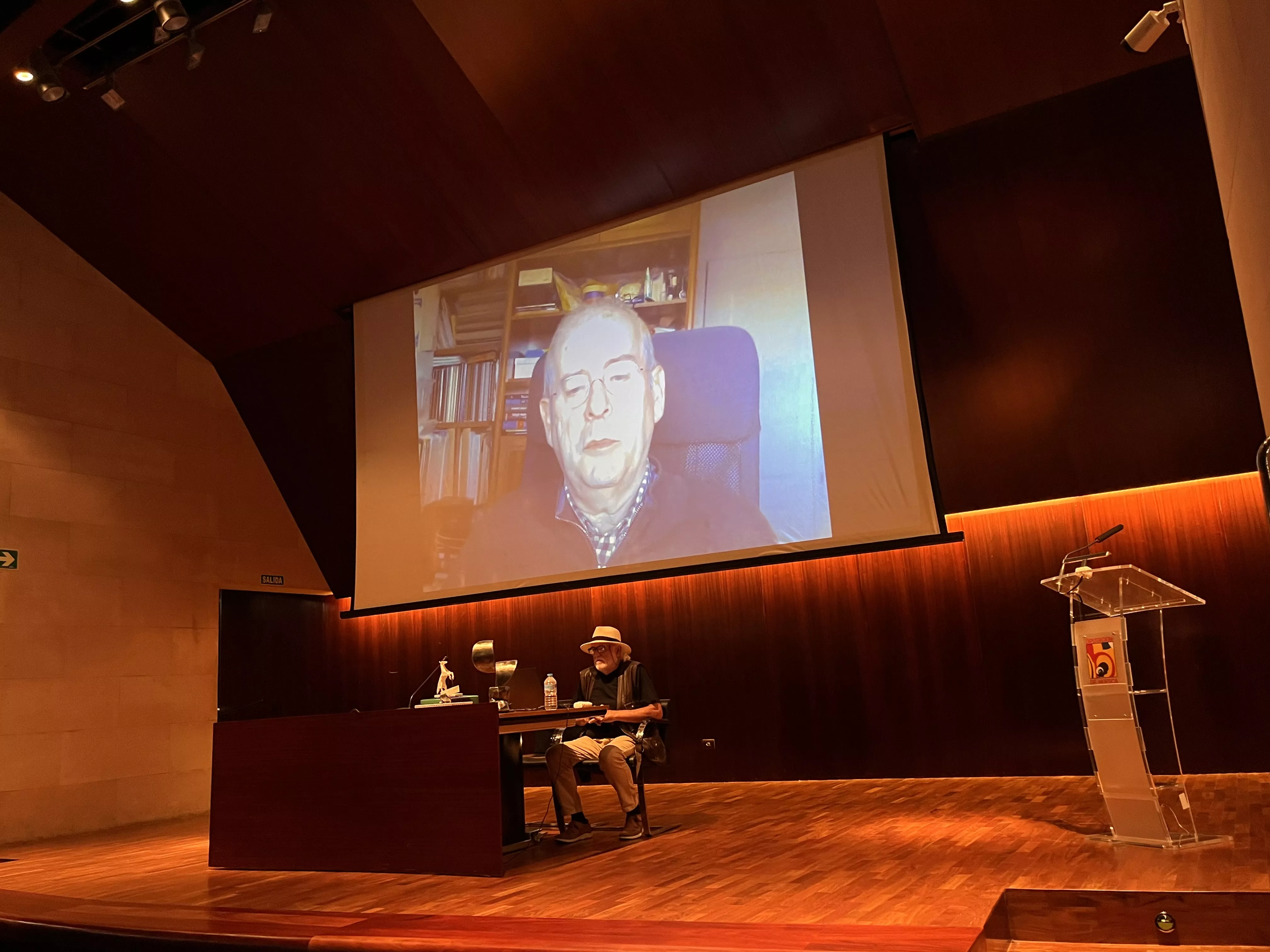 Homenaje a Ángel Gari con motivo de su 80 cumpleaños. Foto Mercedes Manterola