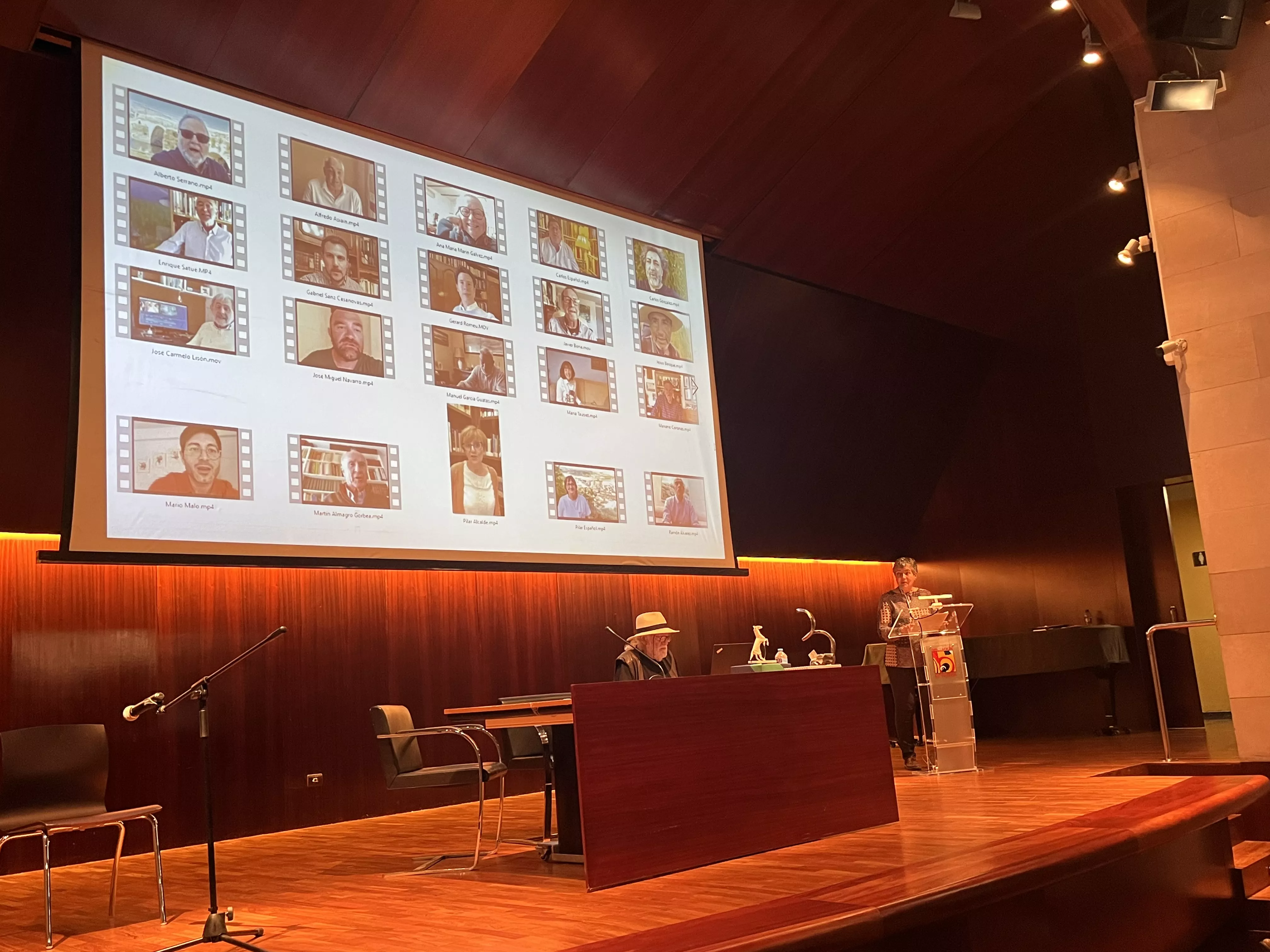 Homenaje a Ángel Gari con motivo de su 80 cumpleaños. Foto Mercedes Manterola