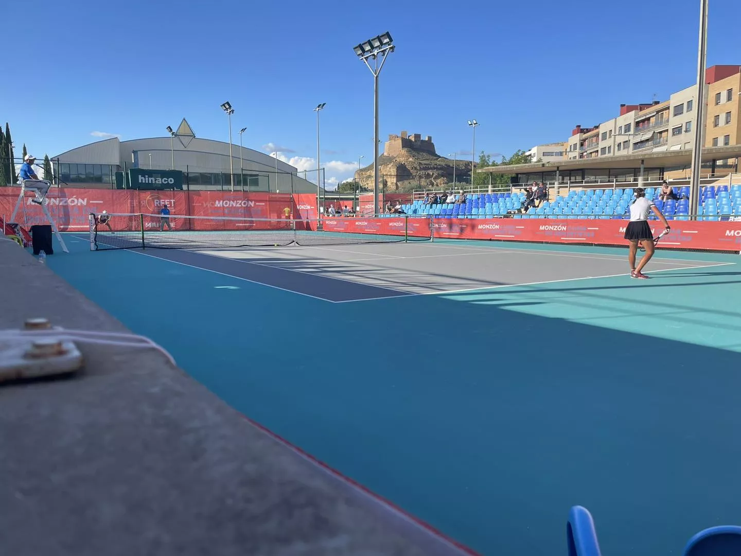 Un momento del Torneo Conchita Martínez. Foto: Ayuntamiento de Monzón