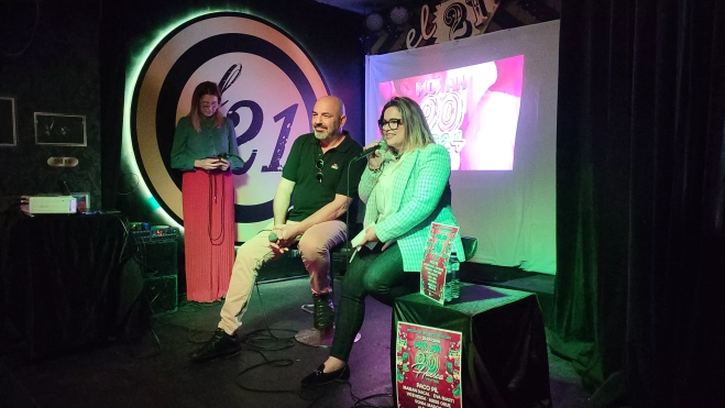 Paco Pil y Sonia Latre en El Veintiuno. Paco Pil y Sonia Latre en El Veintiuno.