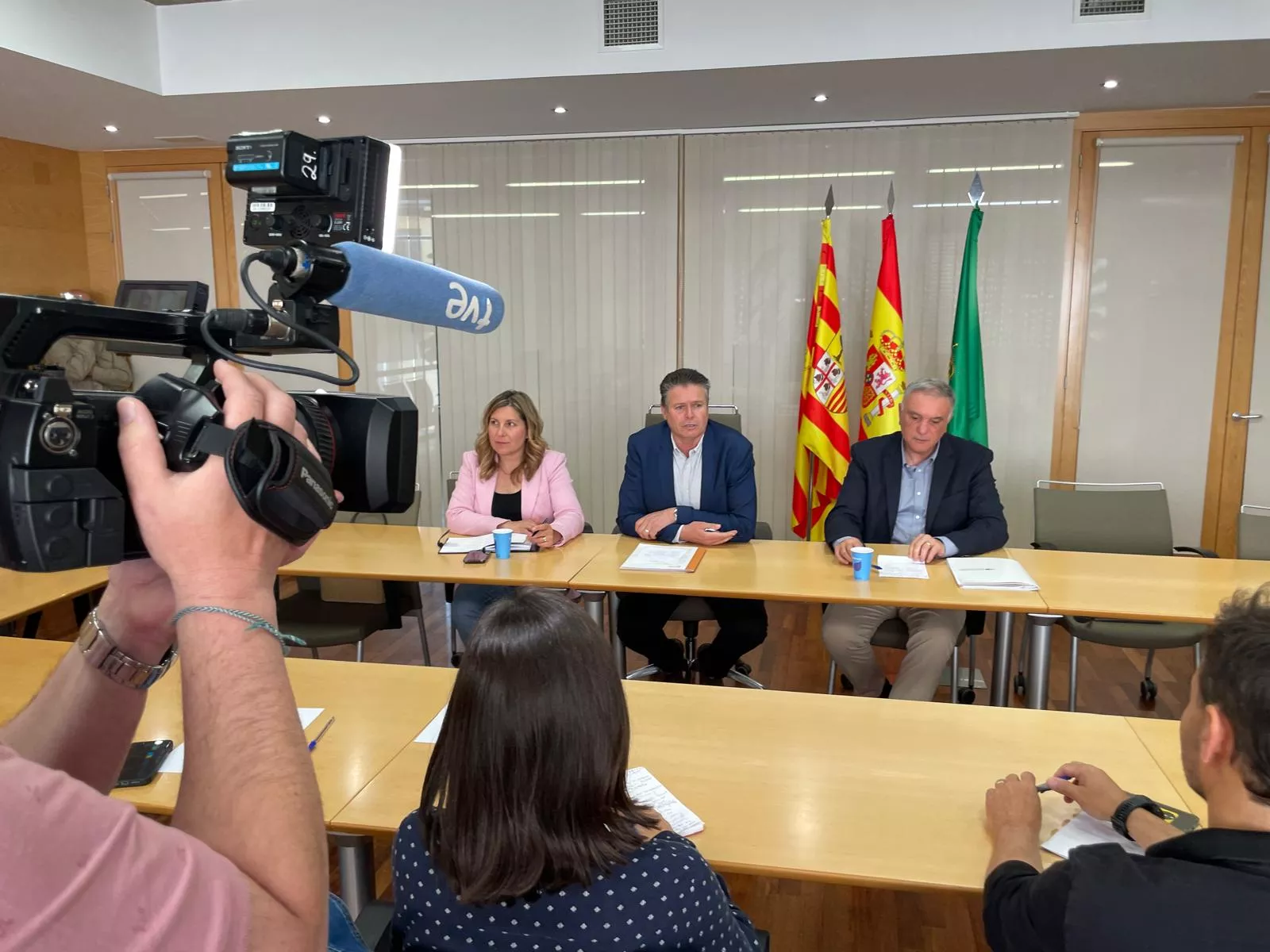 Reunión de la mesa de trabajo agroalimentaria de Fraga.