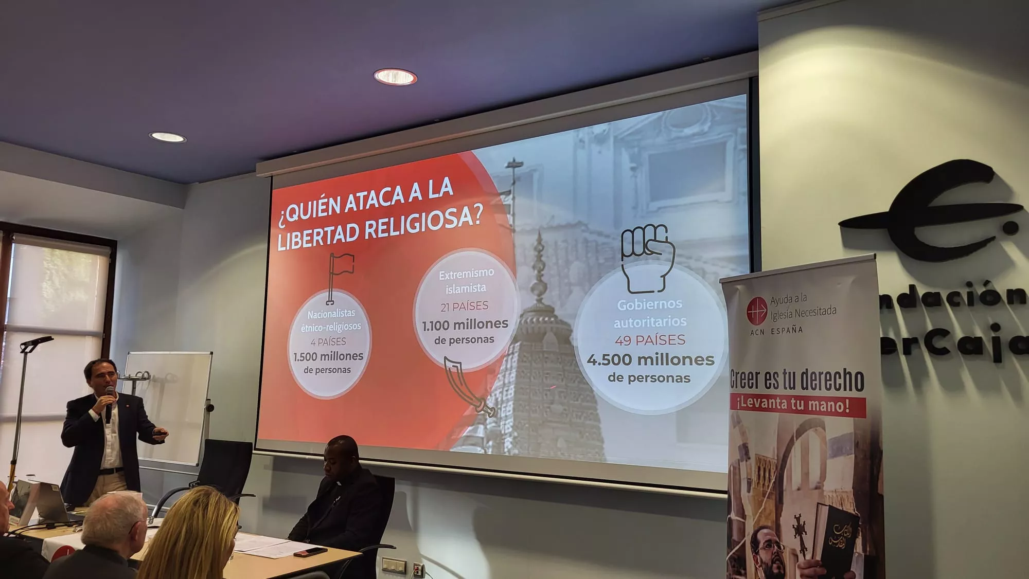 Presentación de Creer es un Derecho de Ayuda a la Iglesia Necesitada