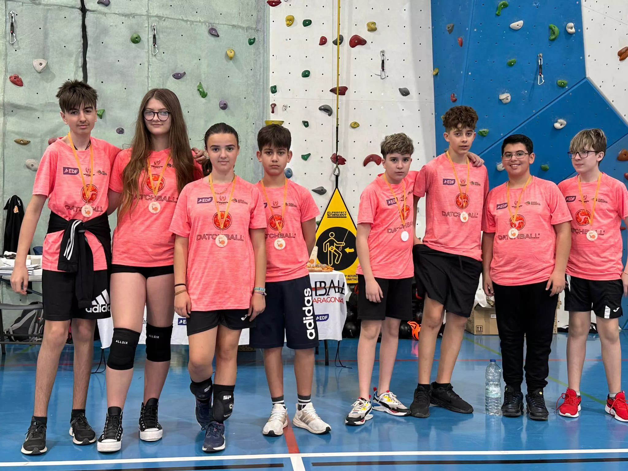 Final Provincial Escolar Datchball. Fotos Federación Aragonesa Datchball 