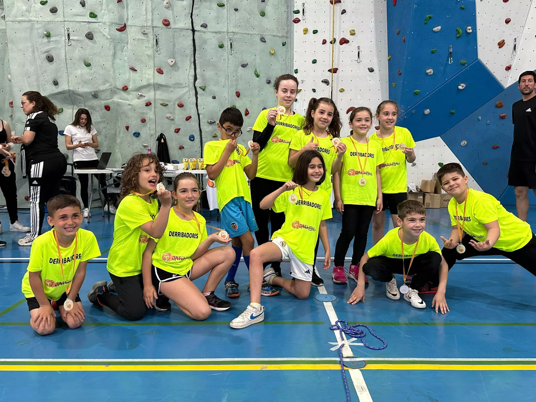 Final Provincial Escolar Datchball. Fotos Federación Aragonesa Datchball 