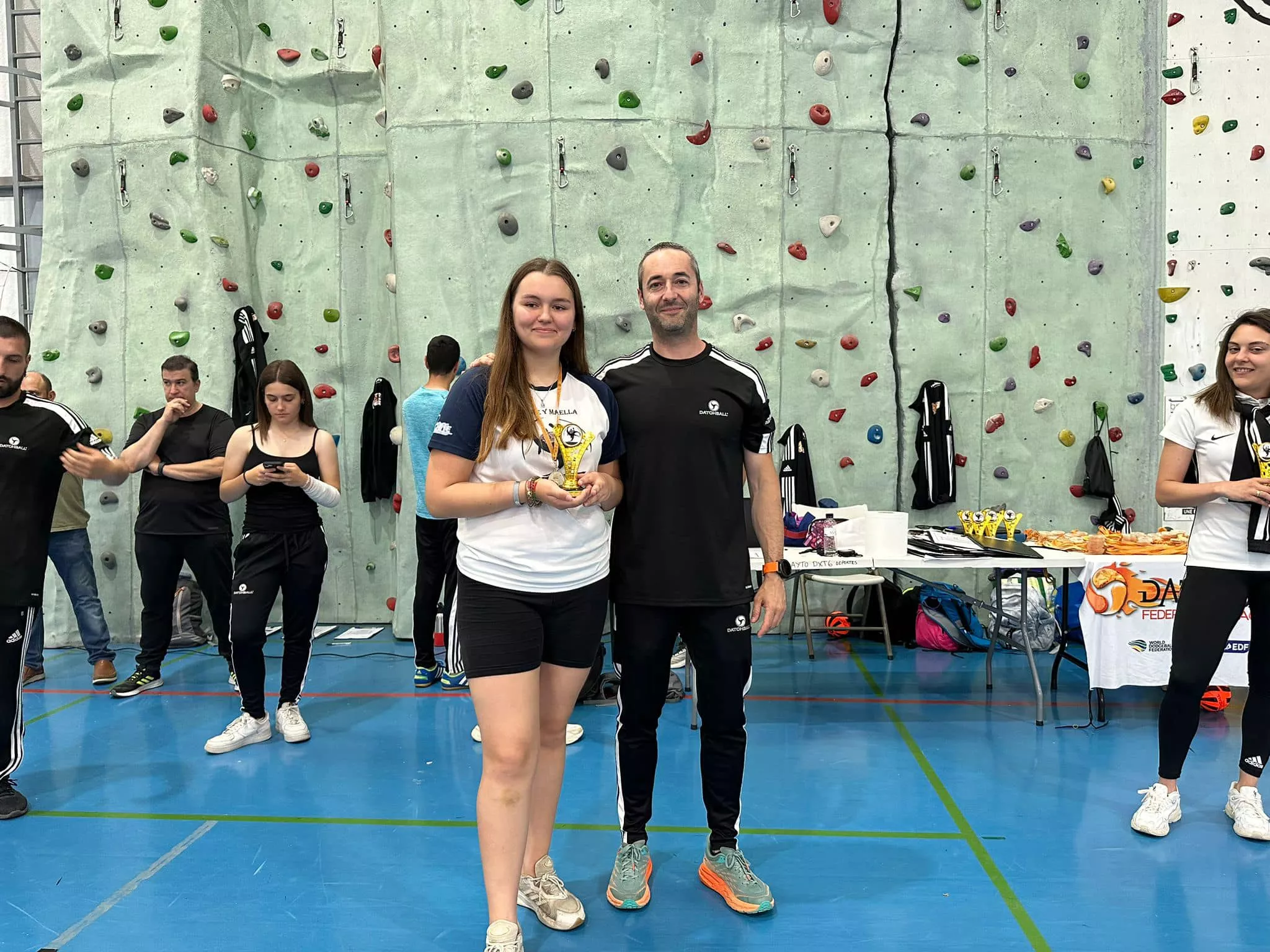 Final Provincial Escolar Datchball. Fotos Federación Aragonesa Datchball 