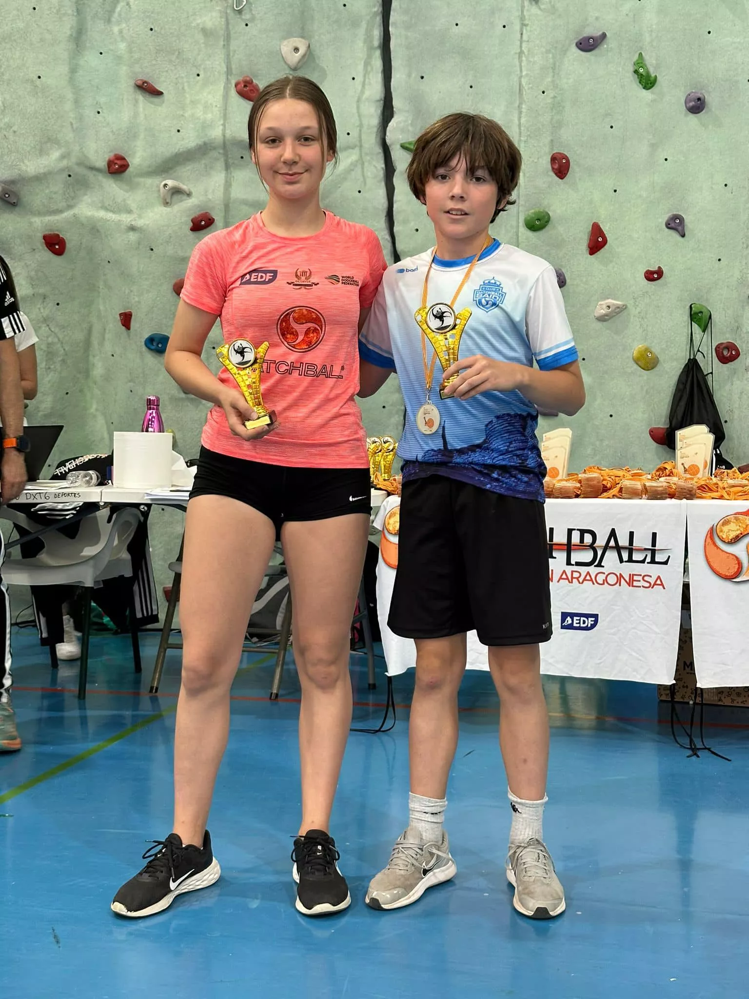 Final Provincial Escolar Datchball. Fotos Federación Aragonesa Datchball 