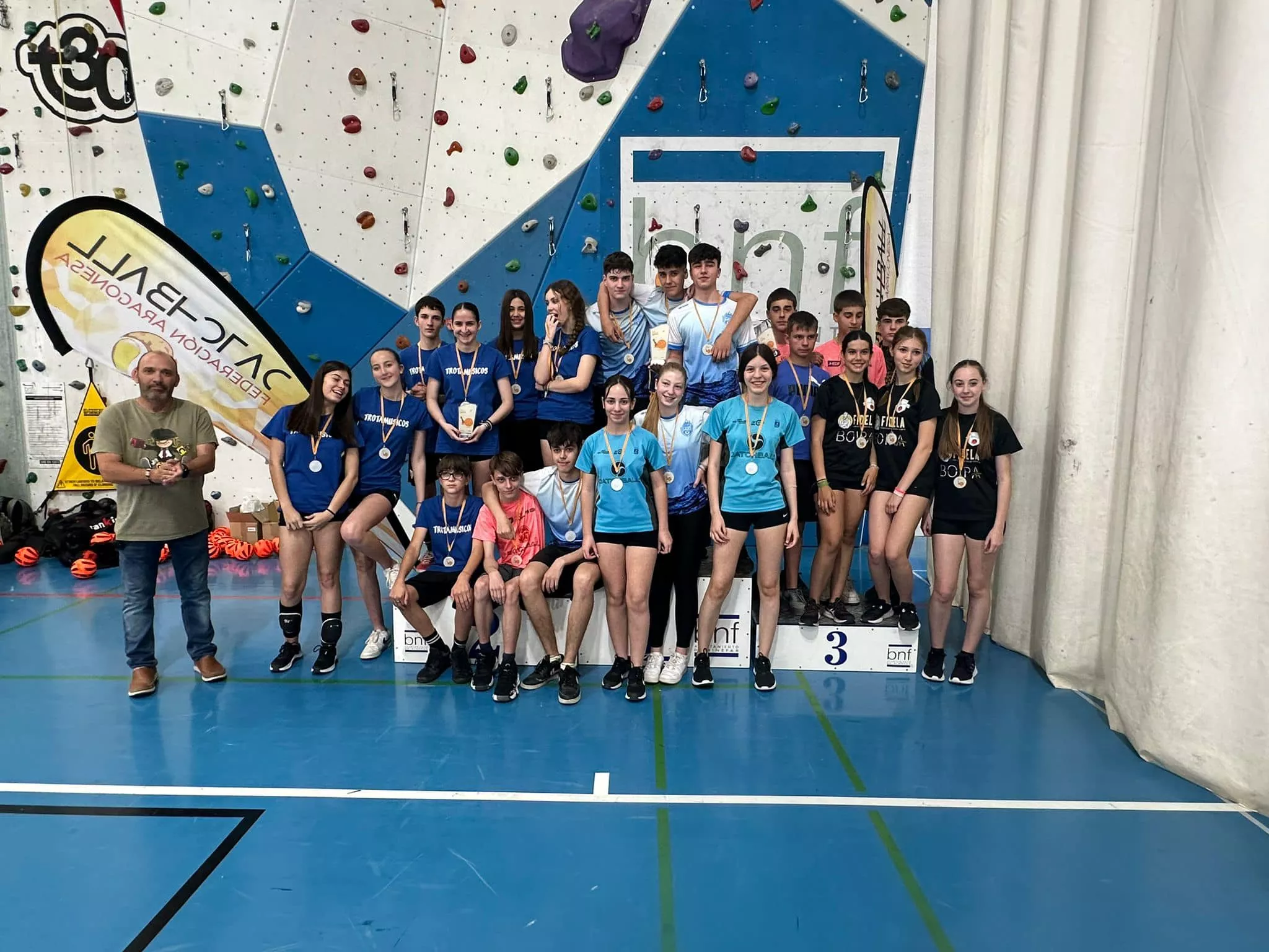 Final Provincial Escolar Datchball. Fotos Federación Aragonesa Datchball 