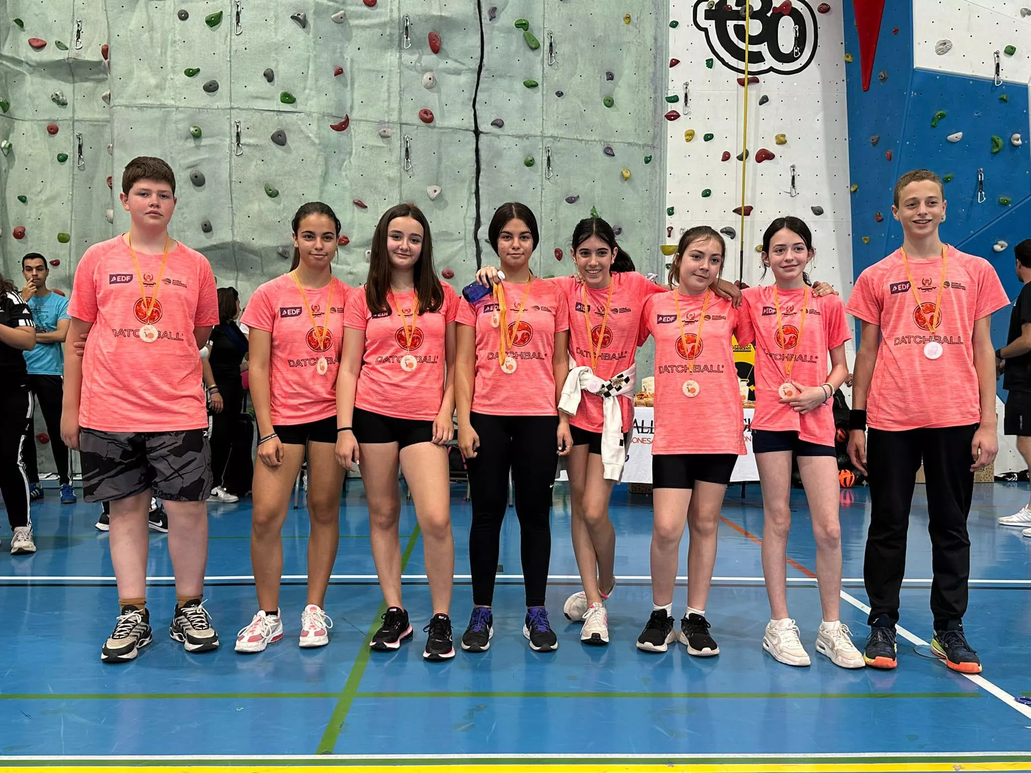 Final Provincial Escolar Datchball. Fotos Federación Aragonesa Datchball 