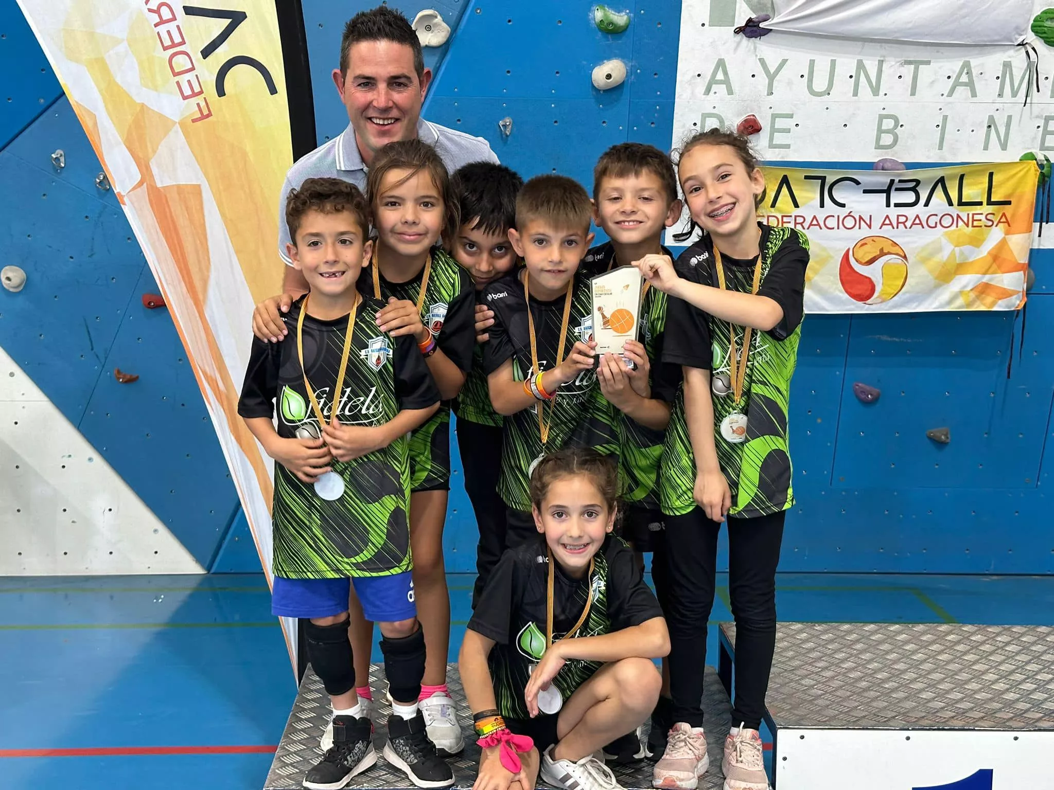 Final Provincial Escolar Datchball. Fotos Federación Aragonesa Datchball 