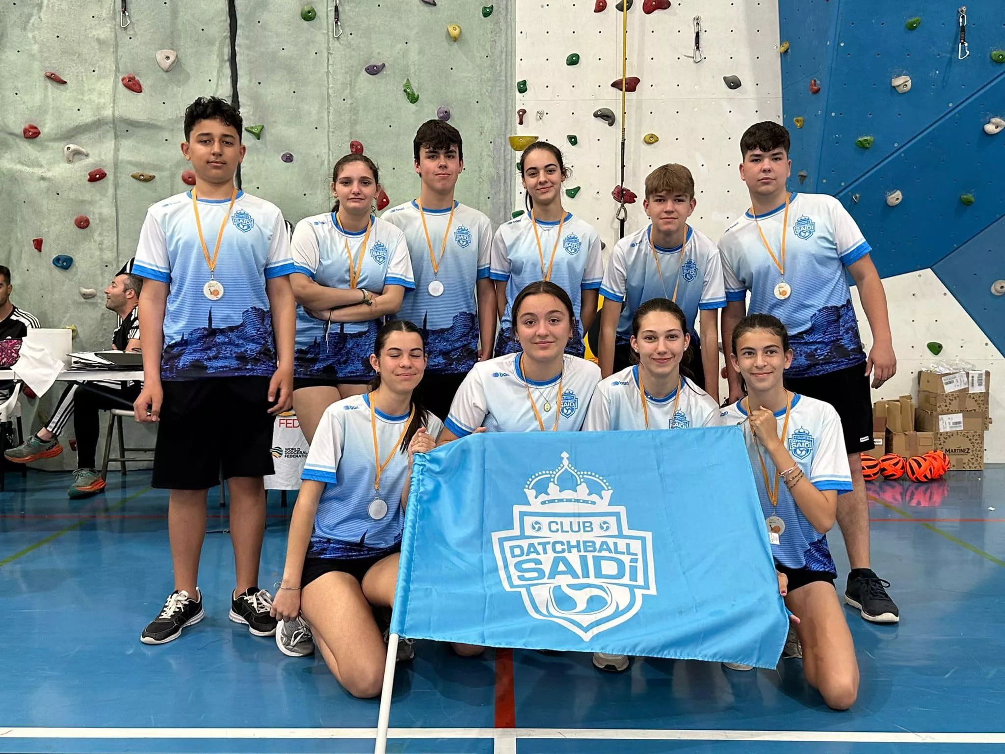 Final Provincial Escolar Datchball. Fotos Federación Aragonesa Datchball 