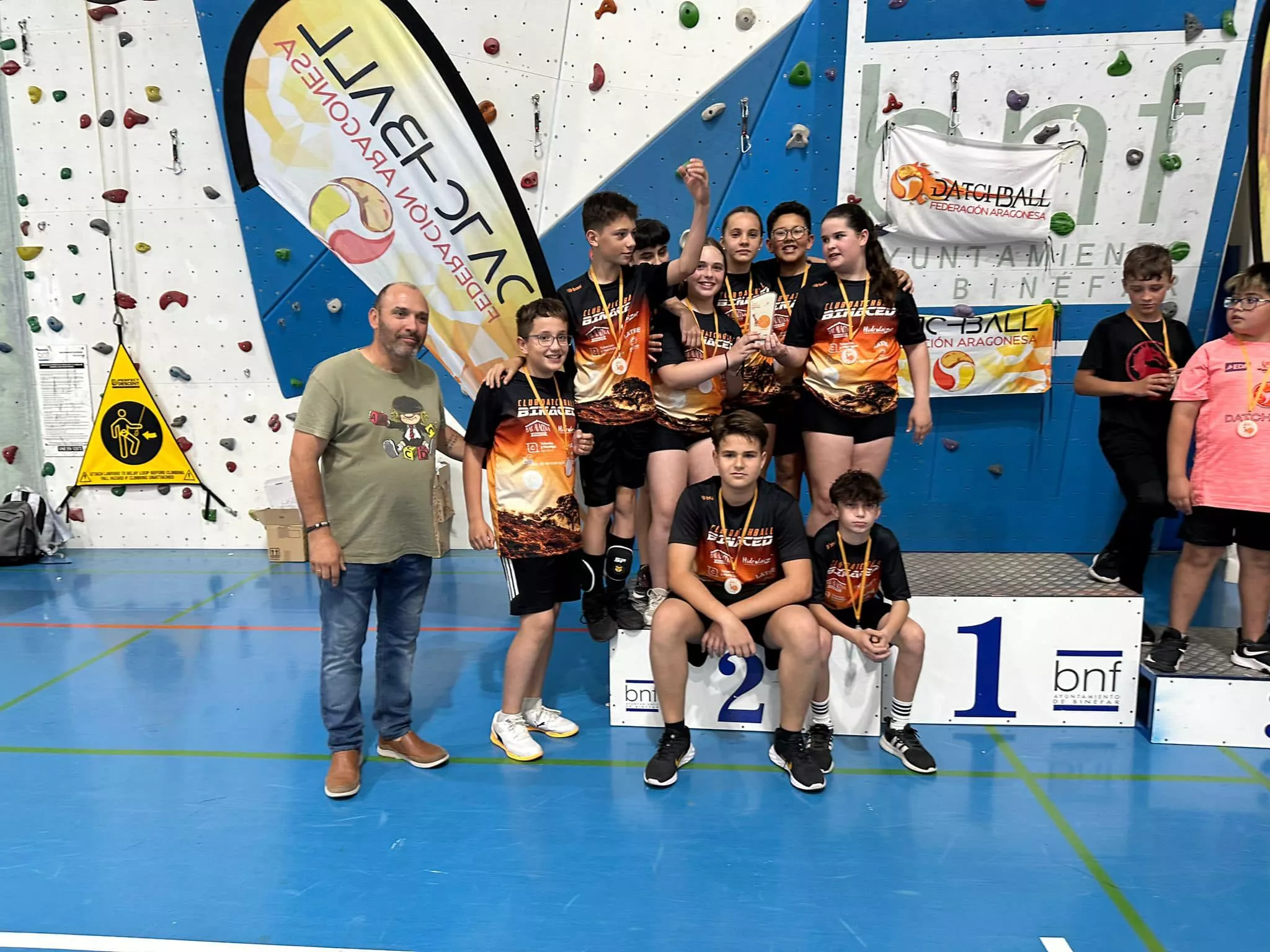 Final Provincial Escolar Datchball. Fotos Federación Aragonesa Datchball 