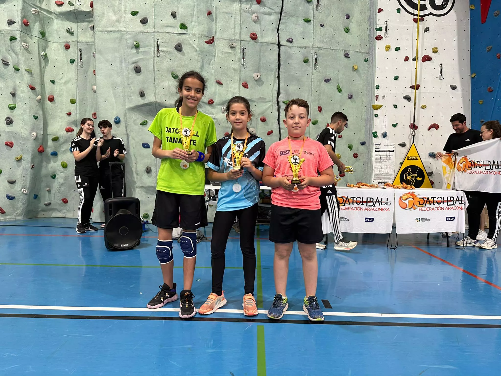 Final Provincial Escolar Datchball. Fotos Federación Aragonesa Datchball 