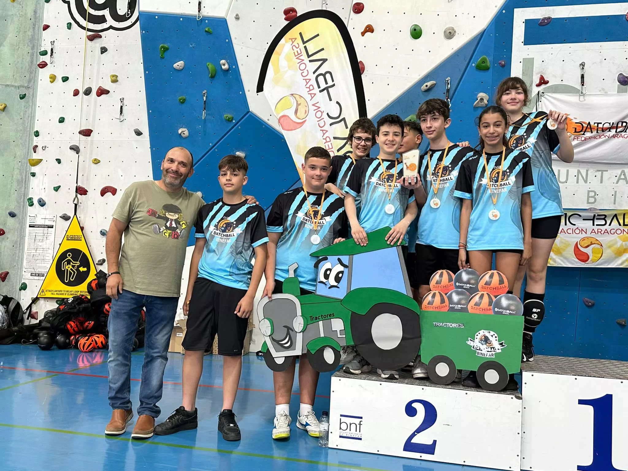 Final Provincial Escolar Datchball. Fotos Federación Aragonesa Datchball 