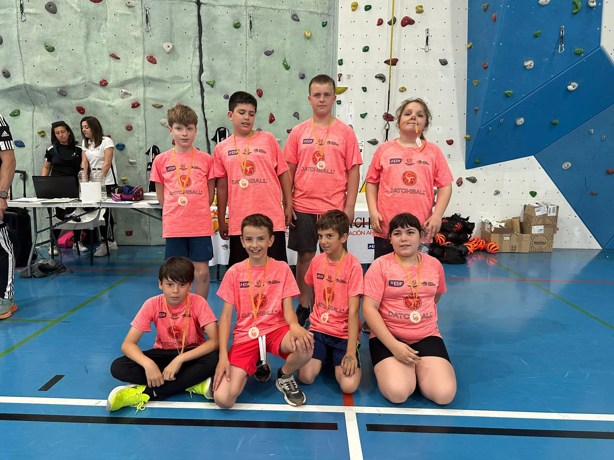 Final Provincial Escolar Datchball. Fotos Federación Aragonesa Datchball 