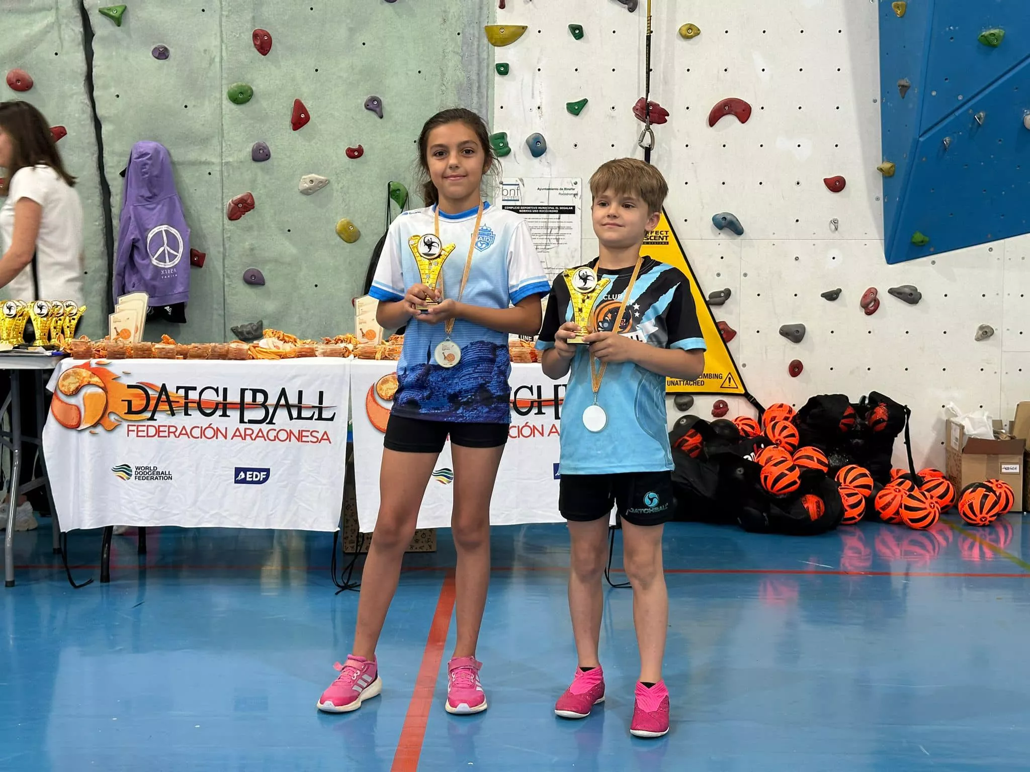 Final Provincial Escolar Datchball. Fotos Federación Aragonesa Datchball 