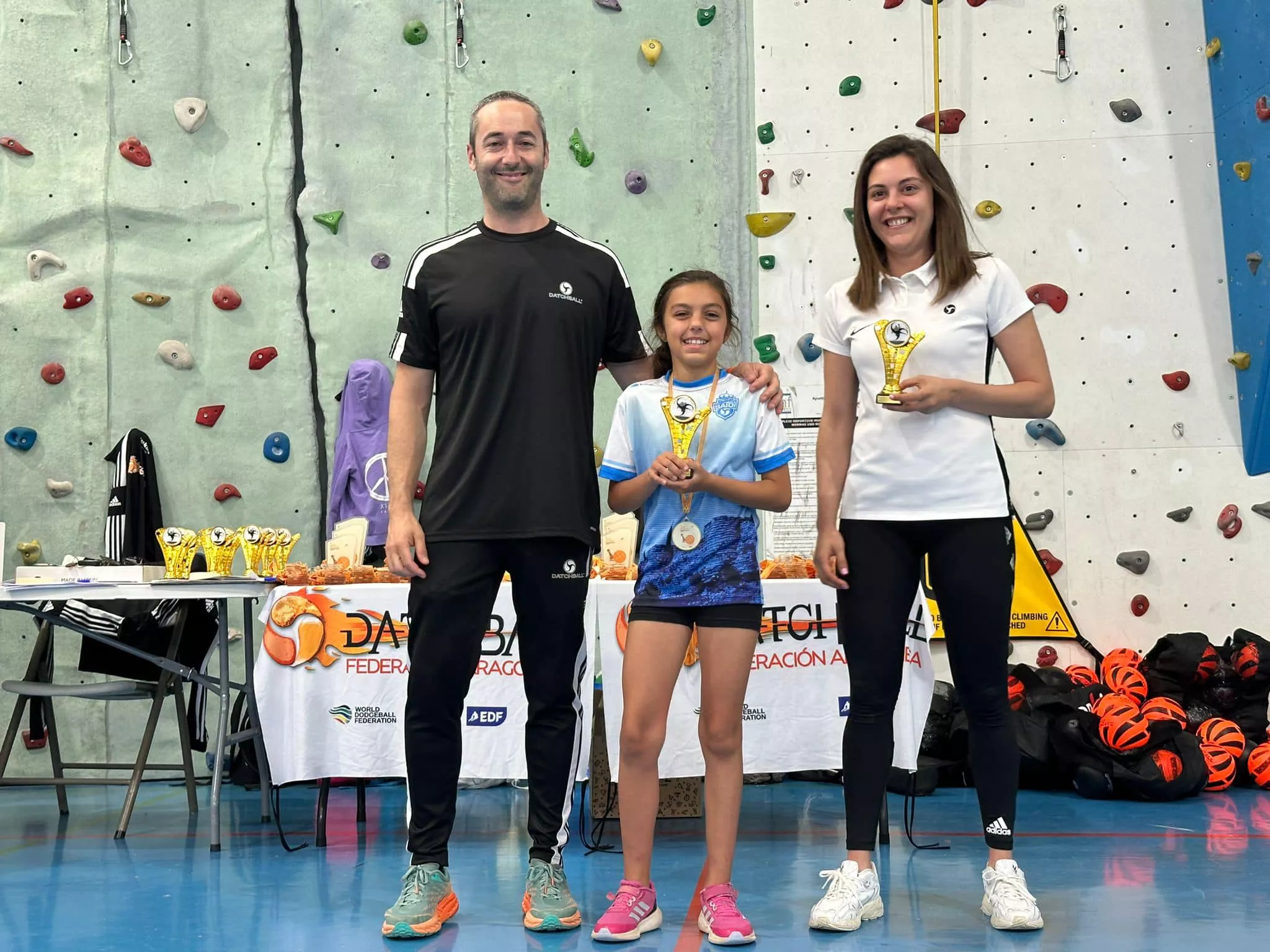 Final Provincial Escolar Datchball. Fotos Federación Aragonesa Datchball 