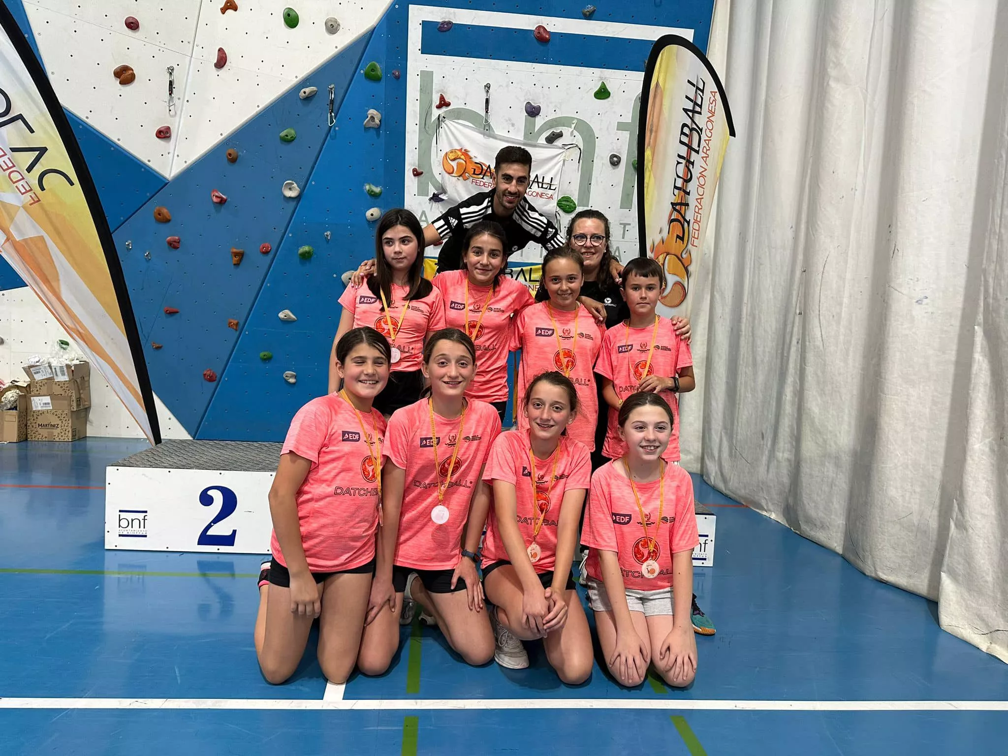 Final Provincial Escolar Datchball. Fotos Federación Aragonesa Datchball 