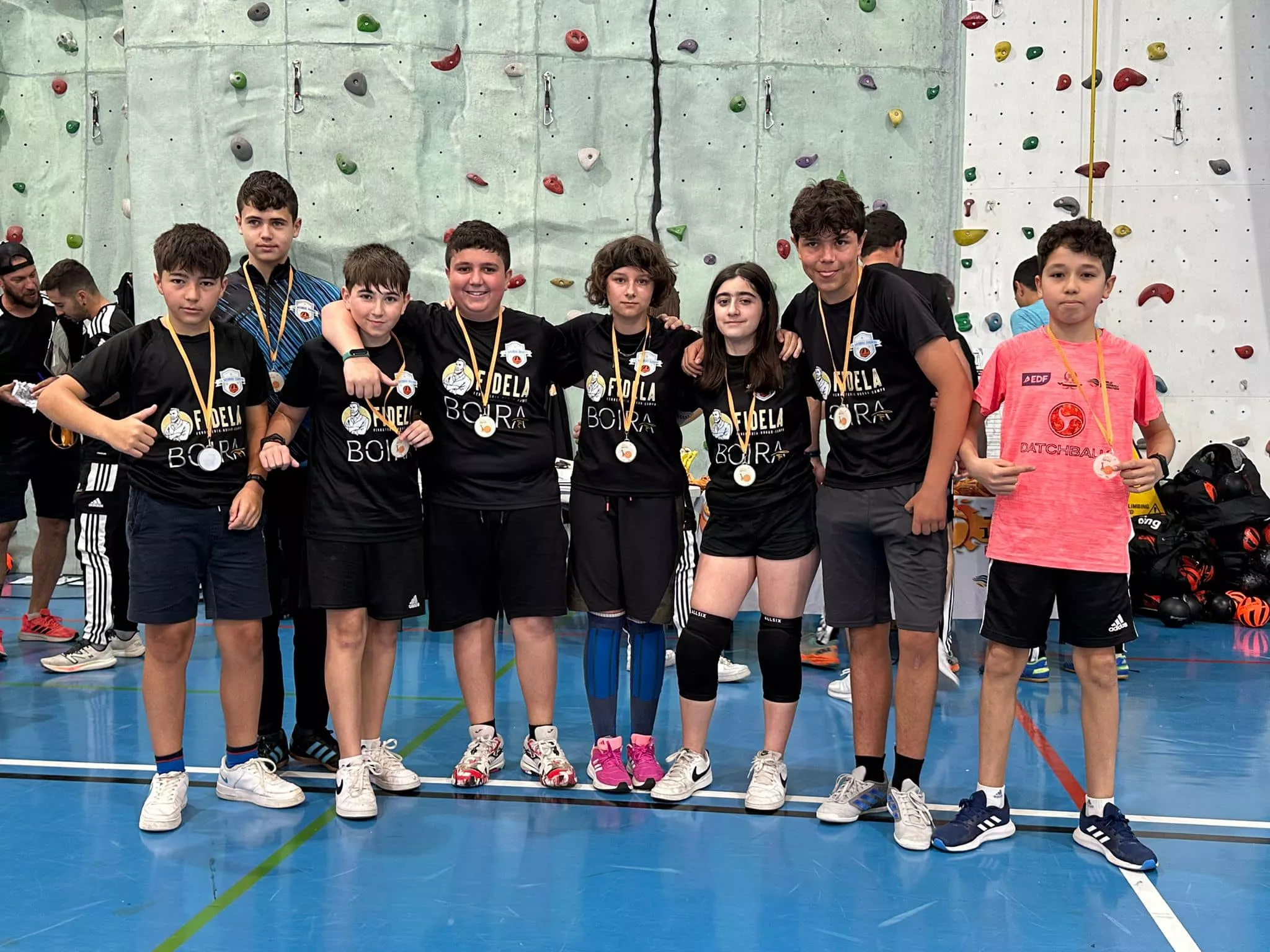 Final Provincial Escolar Datchball. Fotos Federación Aragonesa Datchball 
