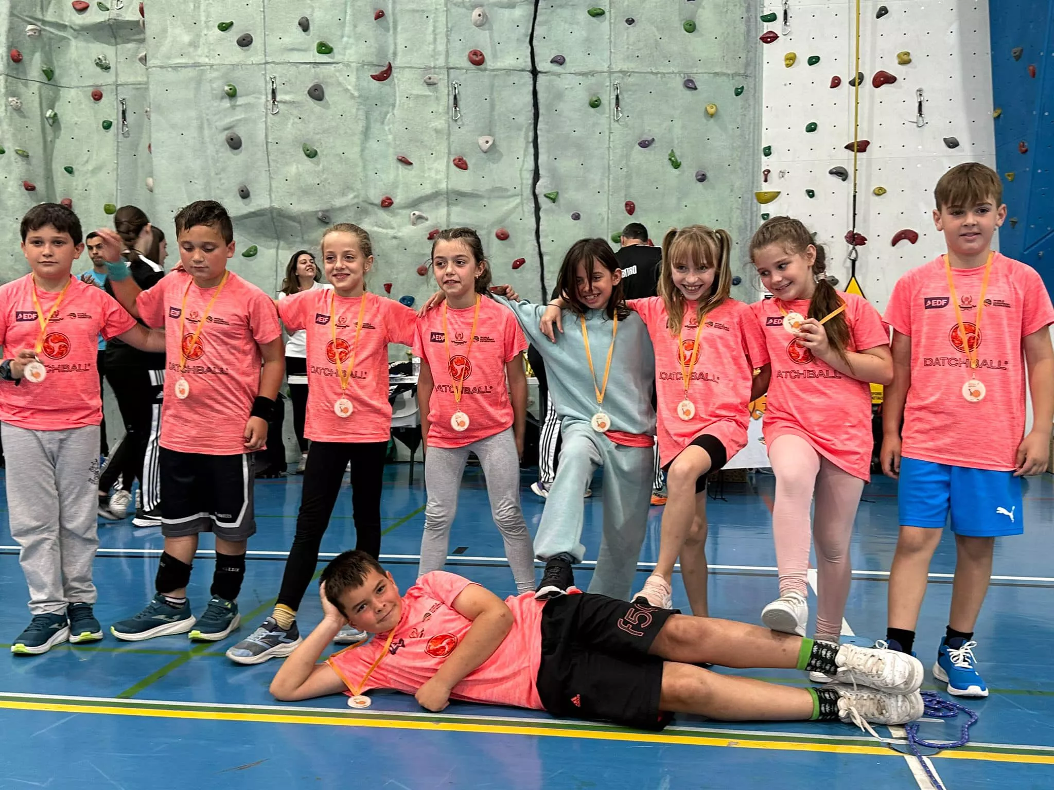 Final Provincial Escolar Datchball. Fotos Federación Aragonesa Datchball 