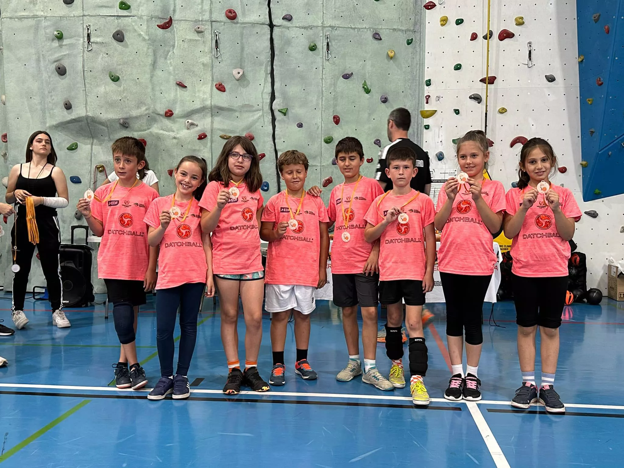 Final Provincial Escolar Datchball. Fotos Federación Aragonesa Datchball 