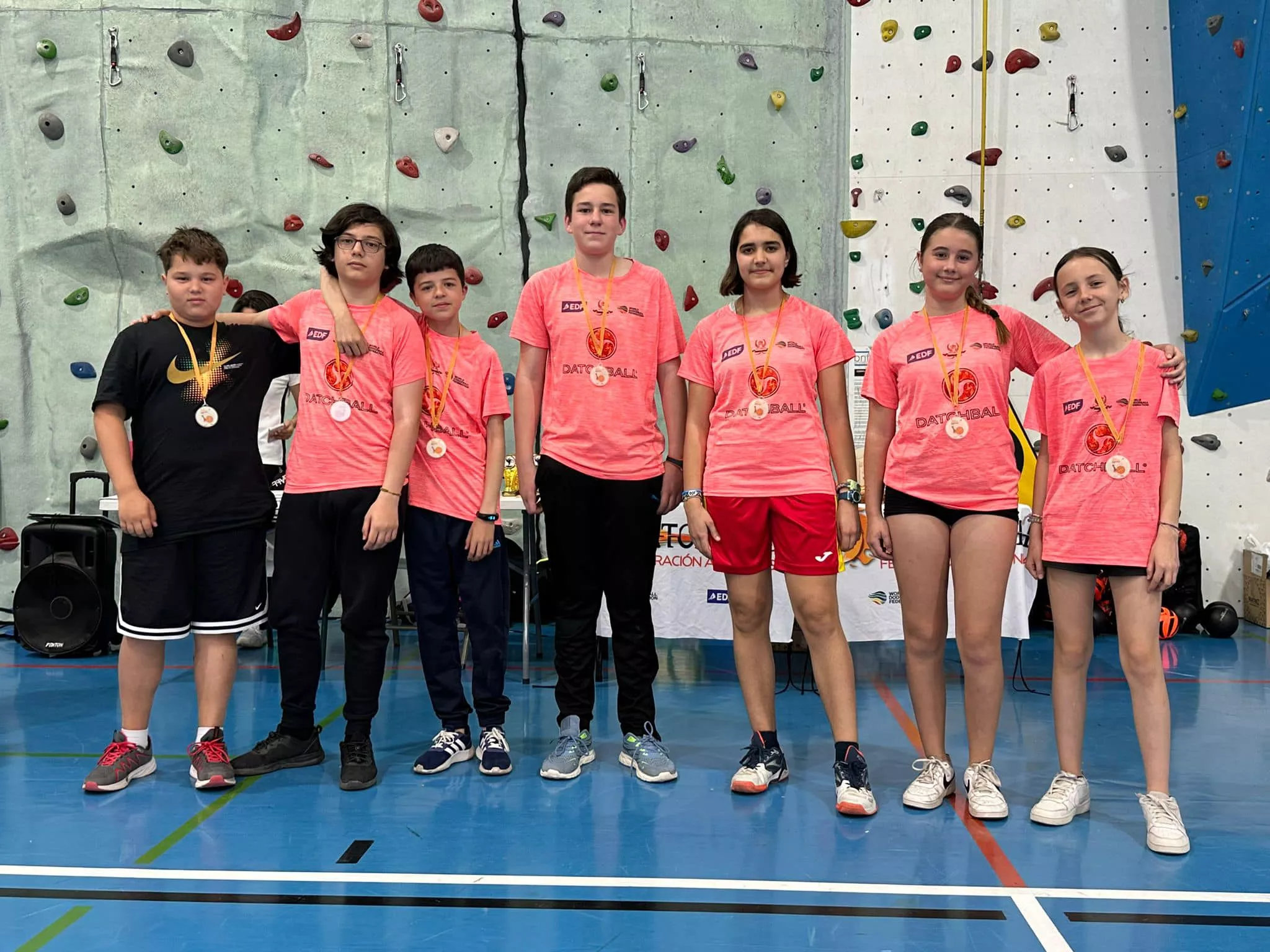 Final Provincial Escolar Datchball. Fotos Federación Aragonesa Datchball 