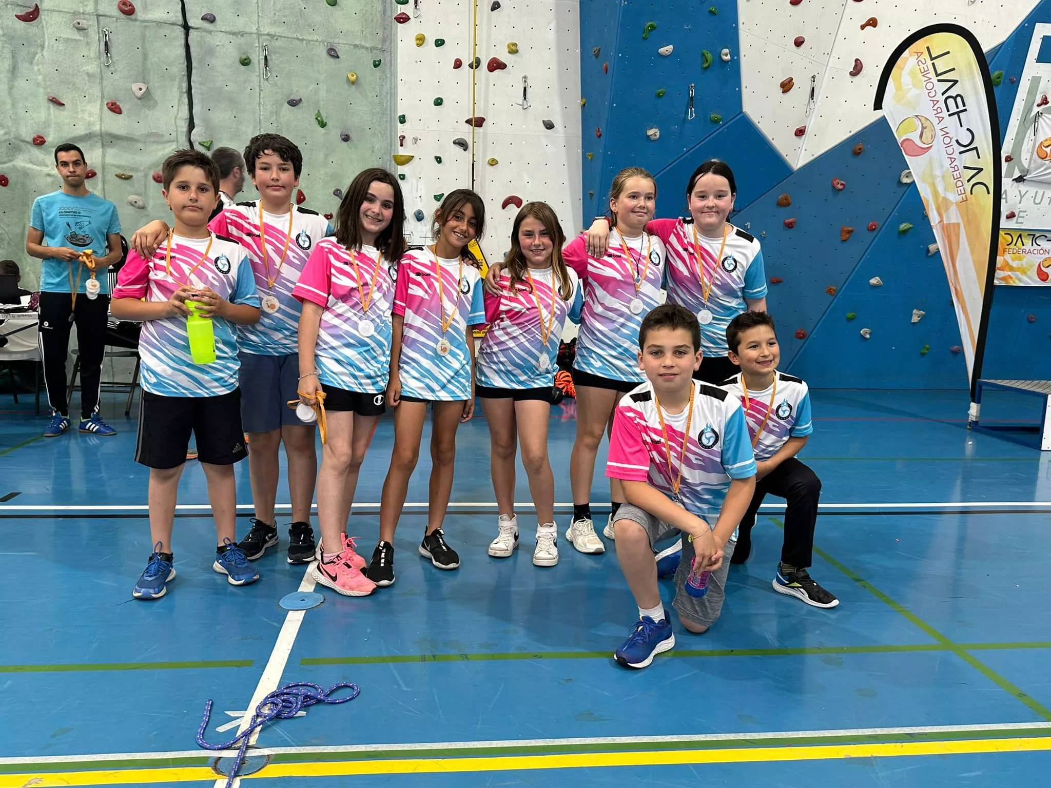 Final Provincial Escolar Datchball. Fotos Federación Aragonesa Datchball 