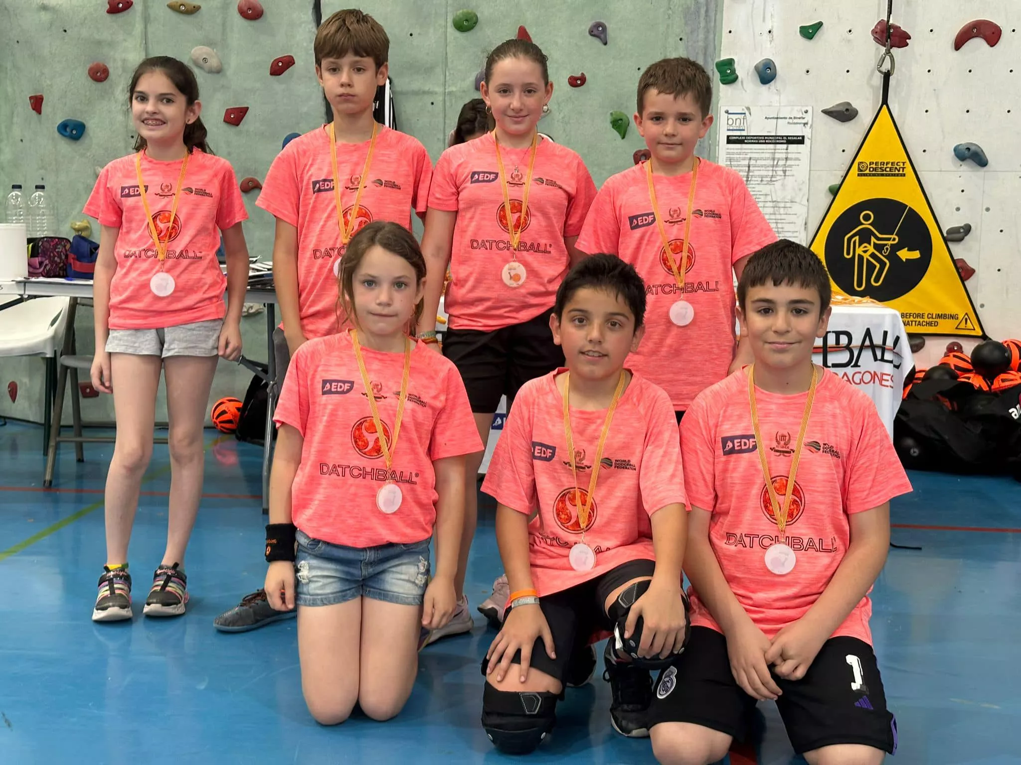 Final Provincial Escolar Datchball. Fotos Federación Aragonesa Datchball 