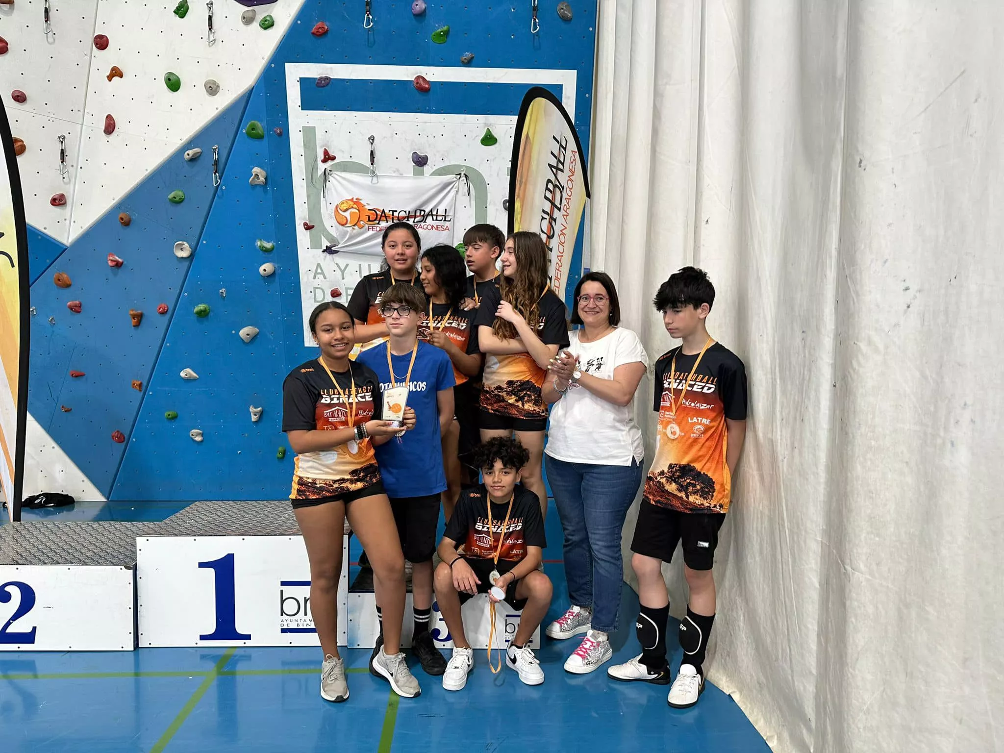 Final Provincial Escolar Datchball. Fotos Federación Aragonesa Datchball 