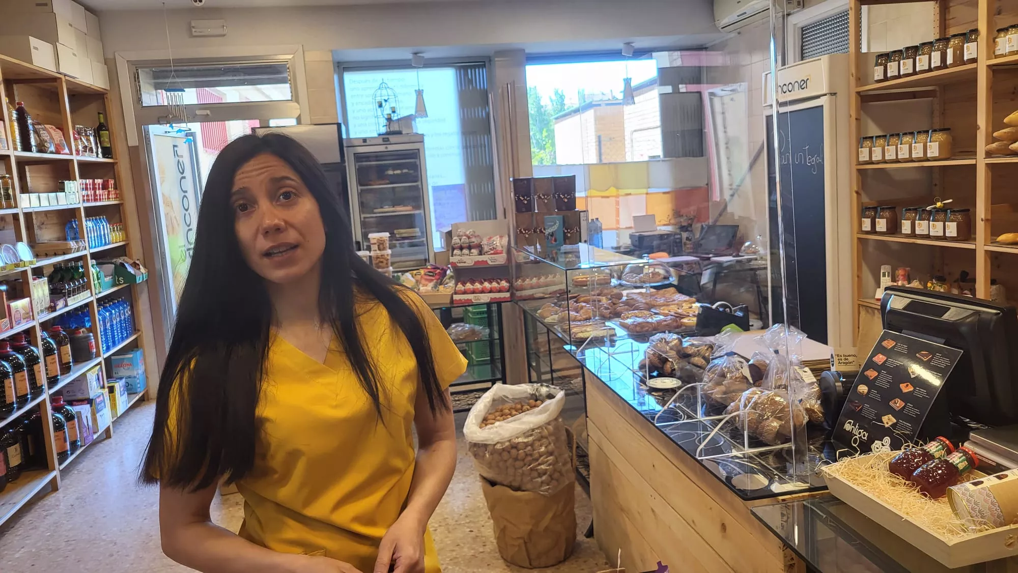 Cristina Luque en El Rinconer en Huesca