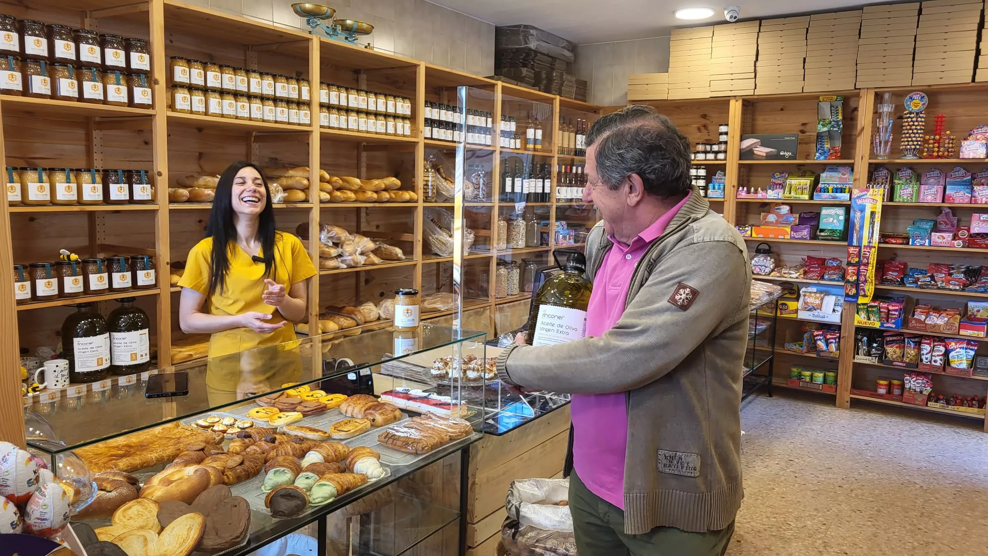 Cristina Luque en El Rinconer en Huesca