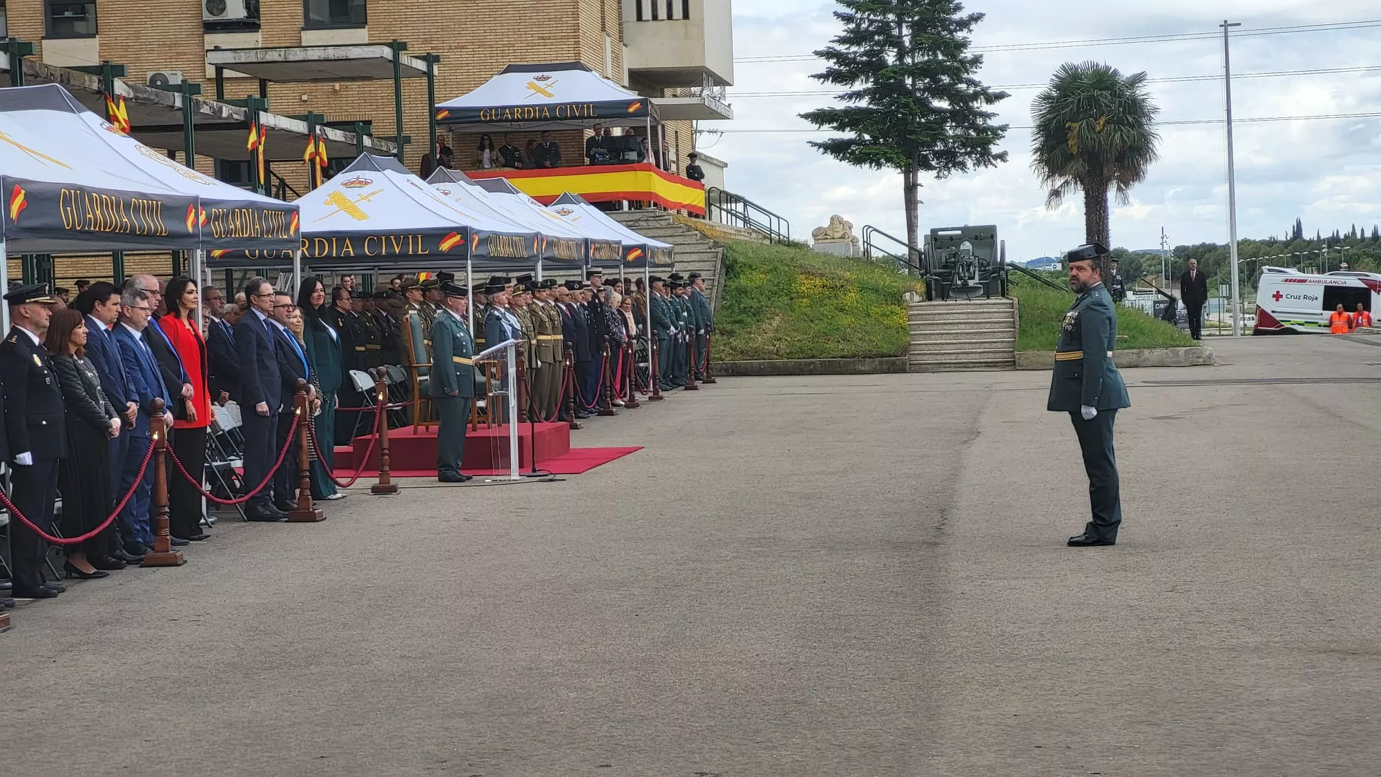180 aniversario de la Guardia Civil en Huesca