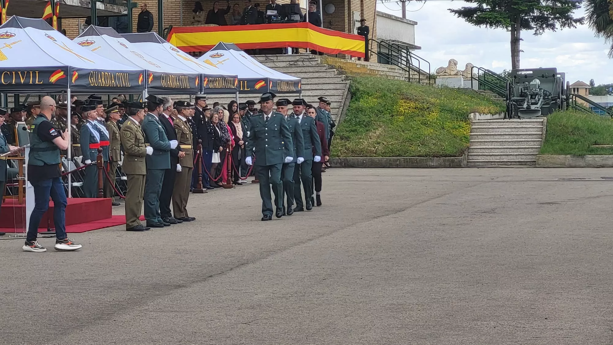 180 aniversario de la Guardia Civil en Huesca