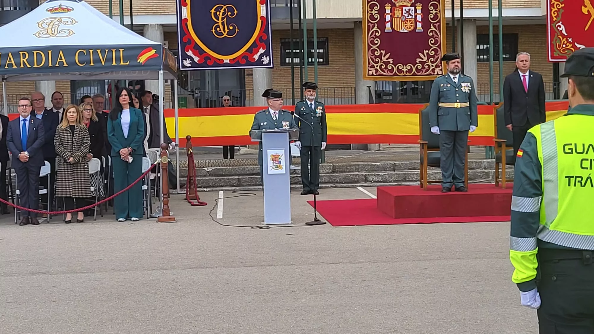 180 aniversario de la Guardia Civil en Huesca