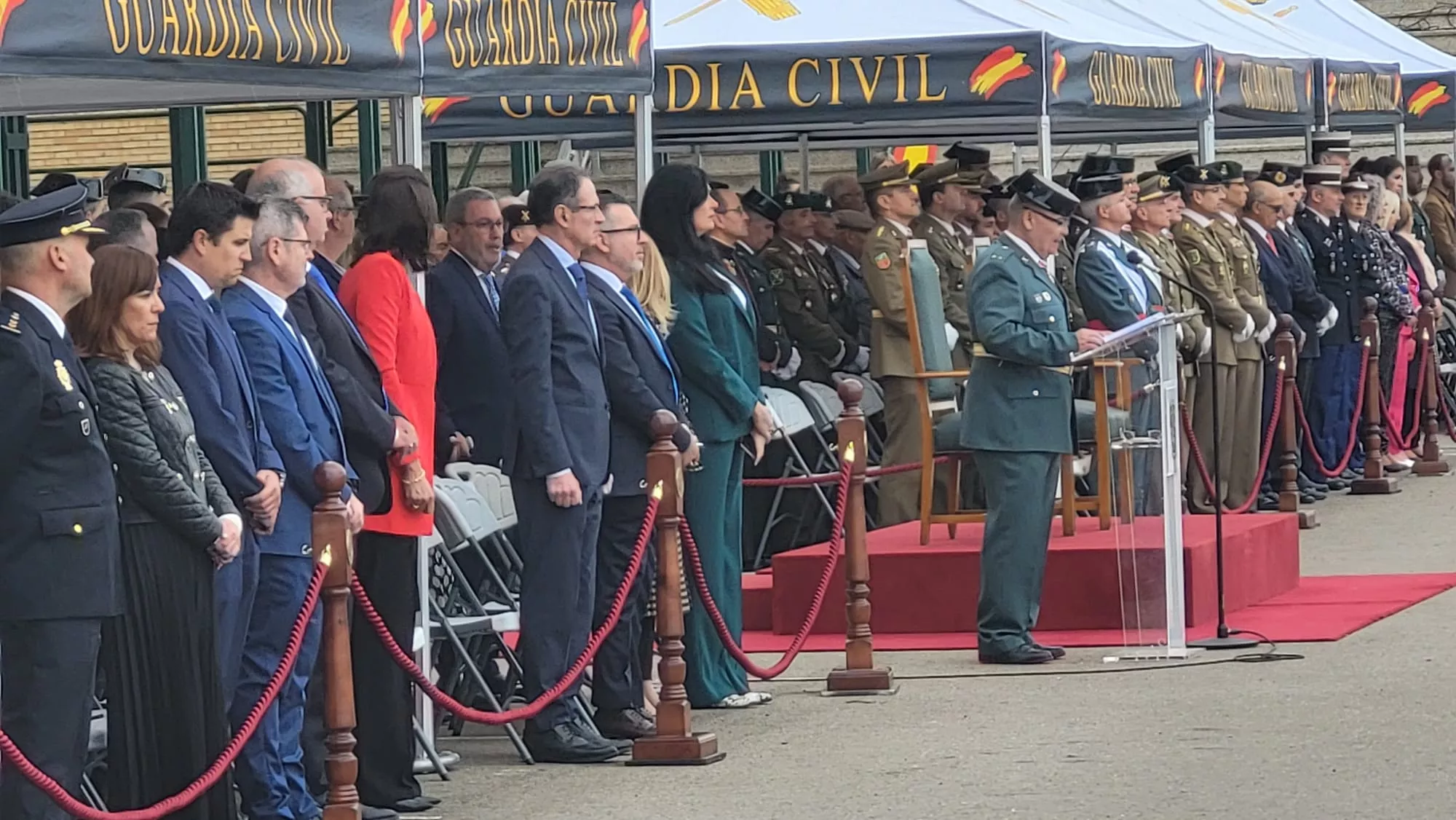 180 aniversario de la Guardia Civil en Huesca