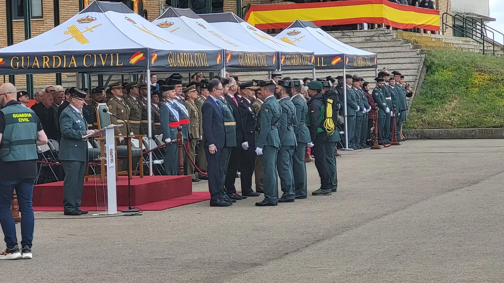 180 aniversario de la Guardia Civil en Huesca