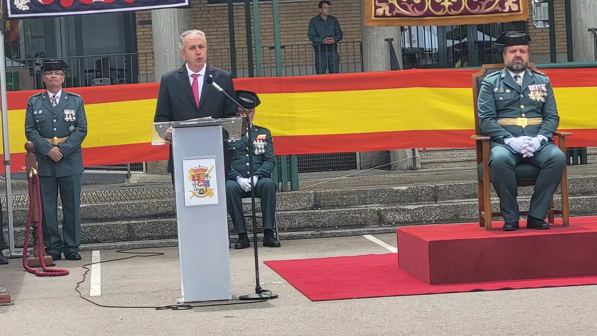 180 aniversario de la Guardia Civil en Huesca