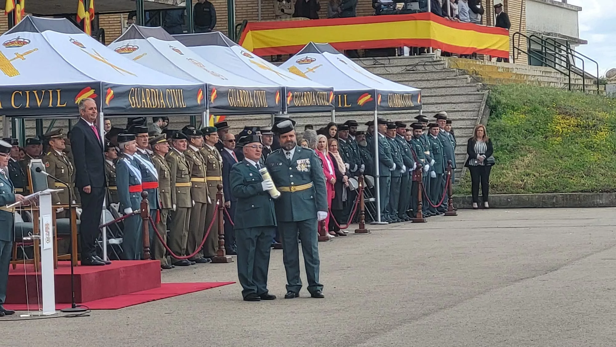 180 aniversario de la Guardia Civil en Huesca