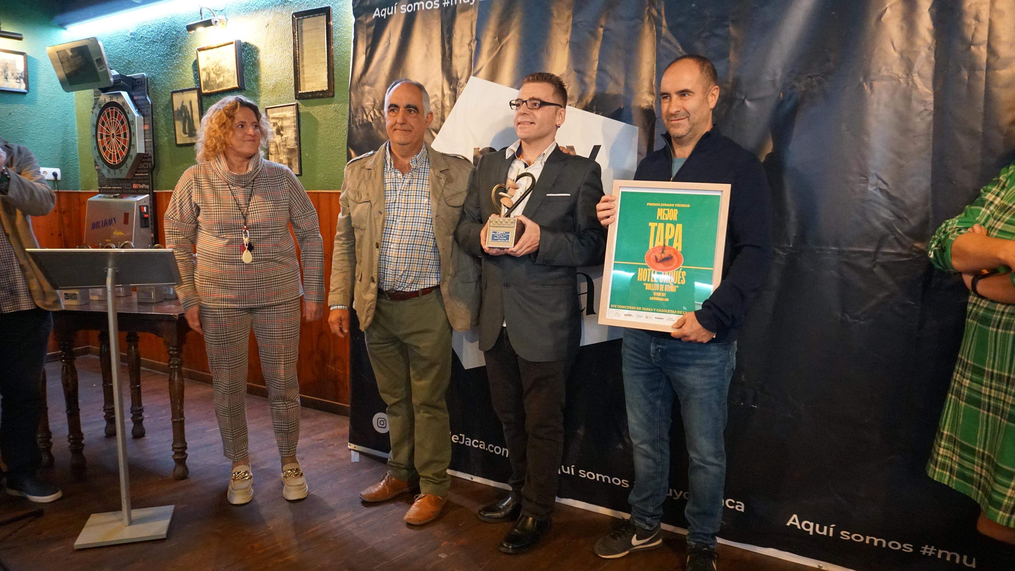 Mejor tapa para el jurado técnico