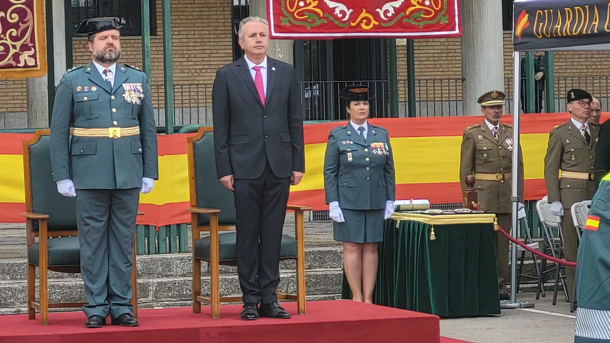 180 aniversario de la Guardia Civil en Huesca