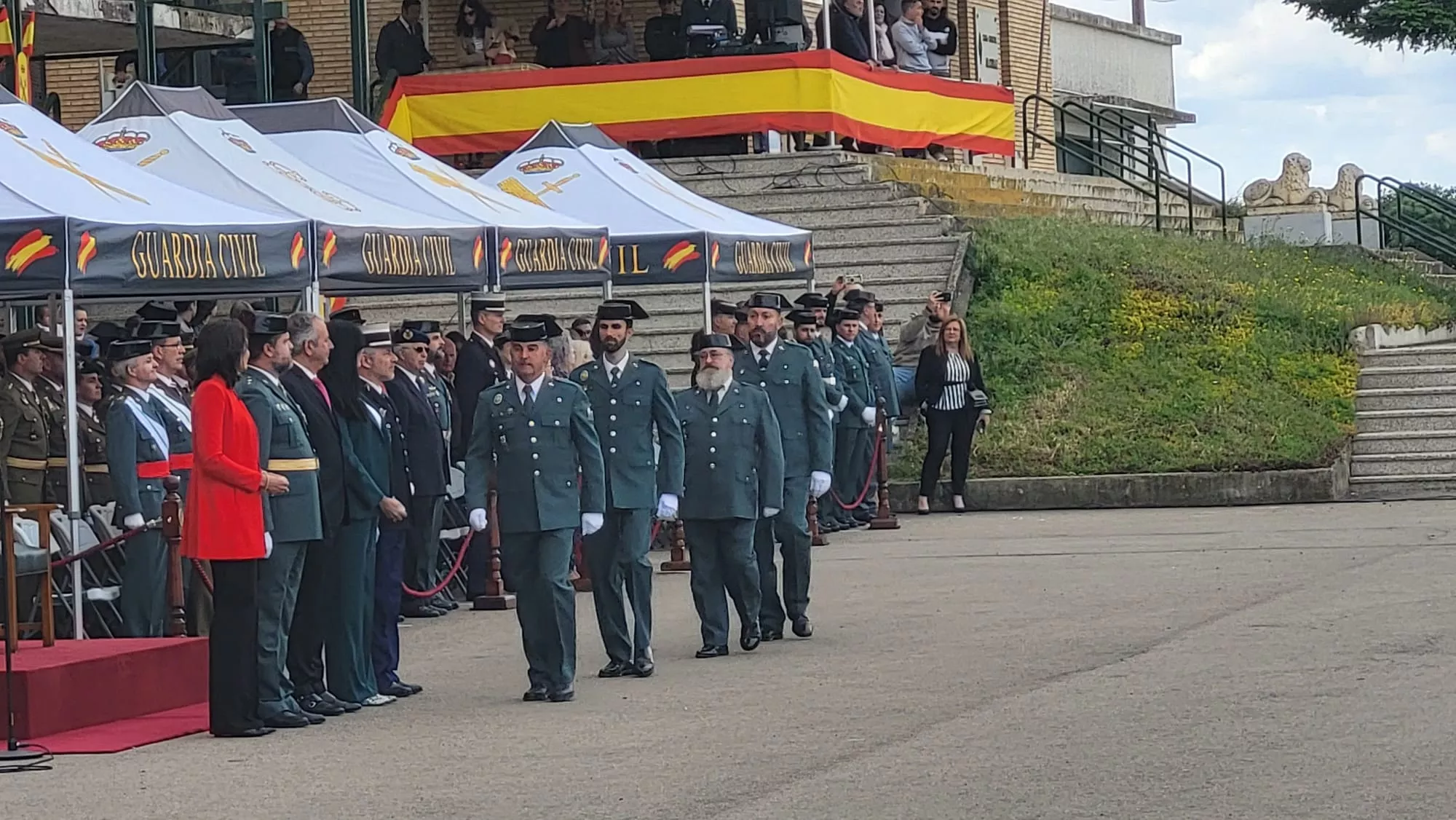 180 aniversario de la Guardia Civil en Huesca