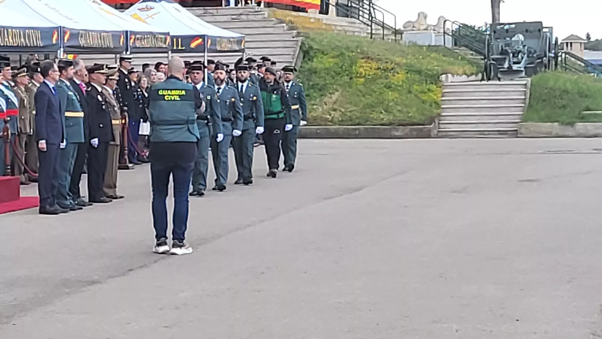 180 aniversario de la Guardia Civil en Huesca