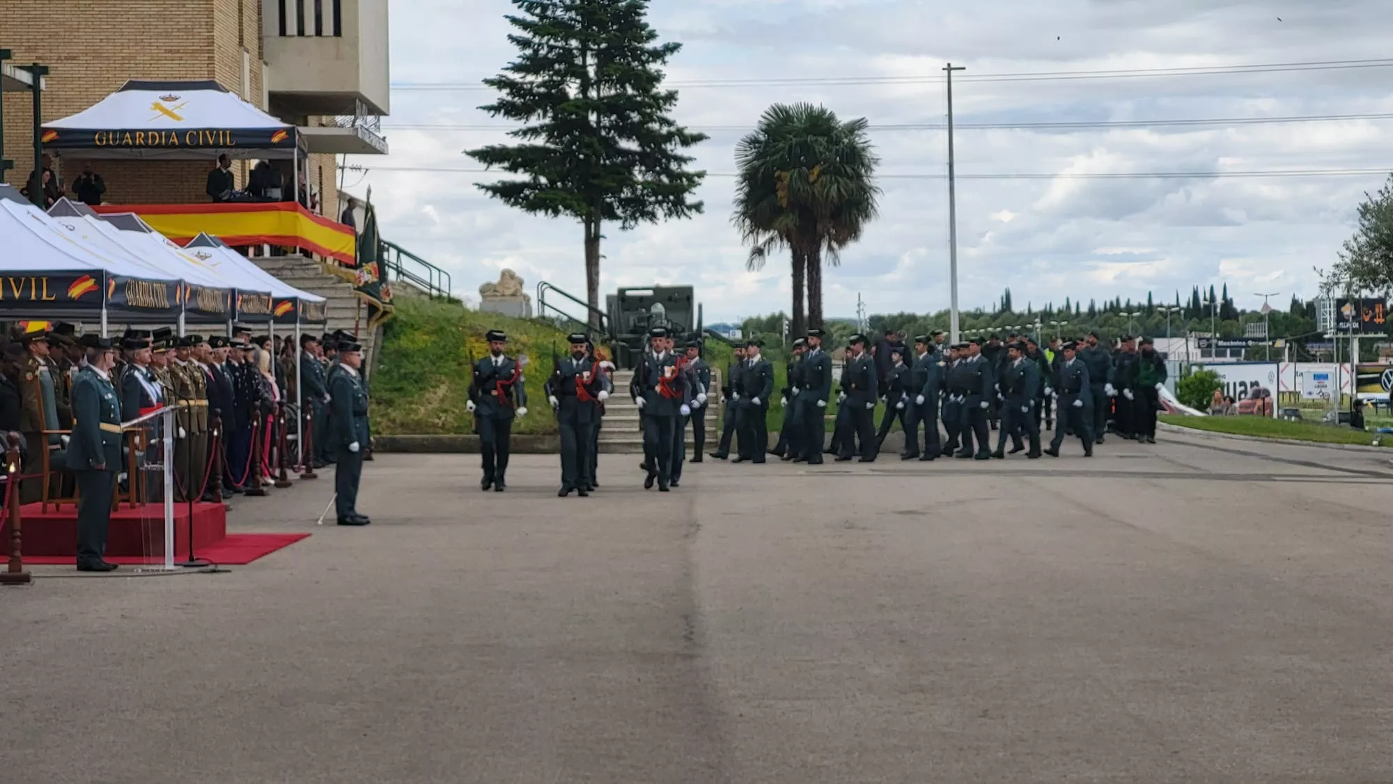 180 aniversario de la Guardia Civil en Huesca