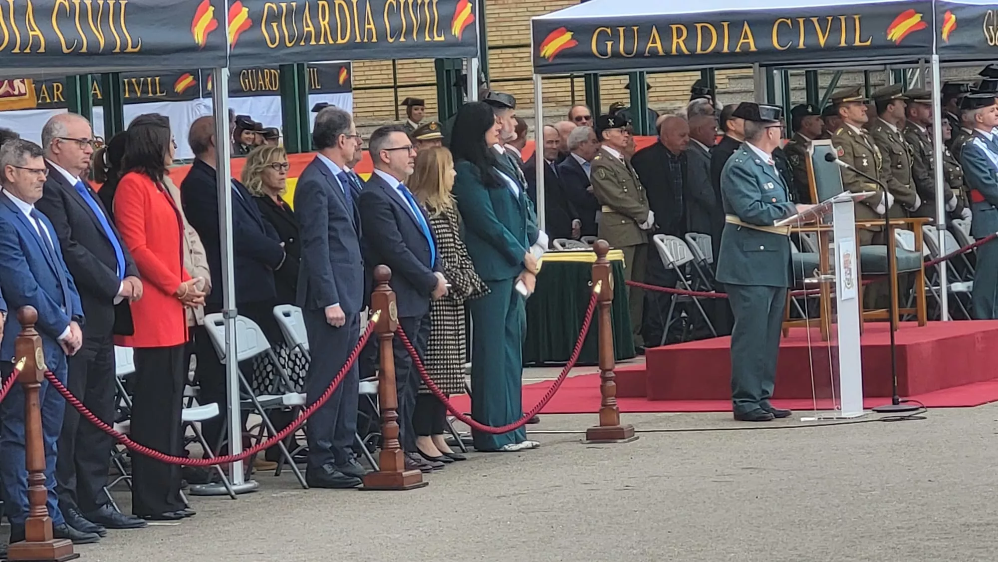 180 aniversario de la Guardia Civil en Huesca
