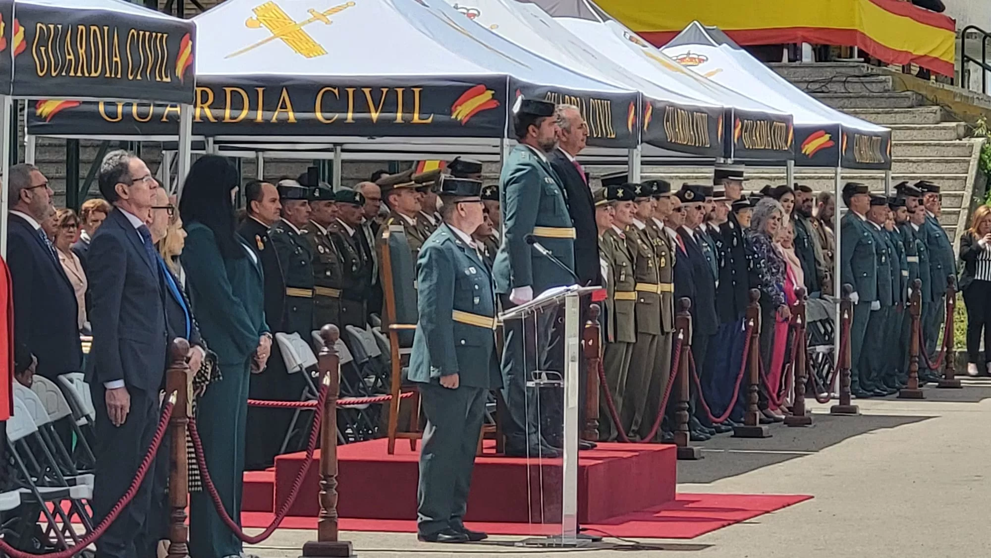 180 aniversario de la Guardia Civil en Huesca