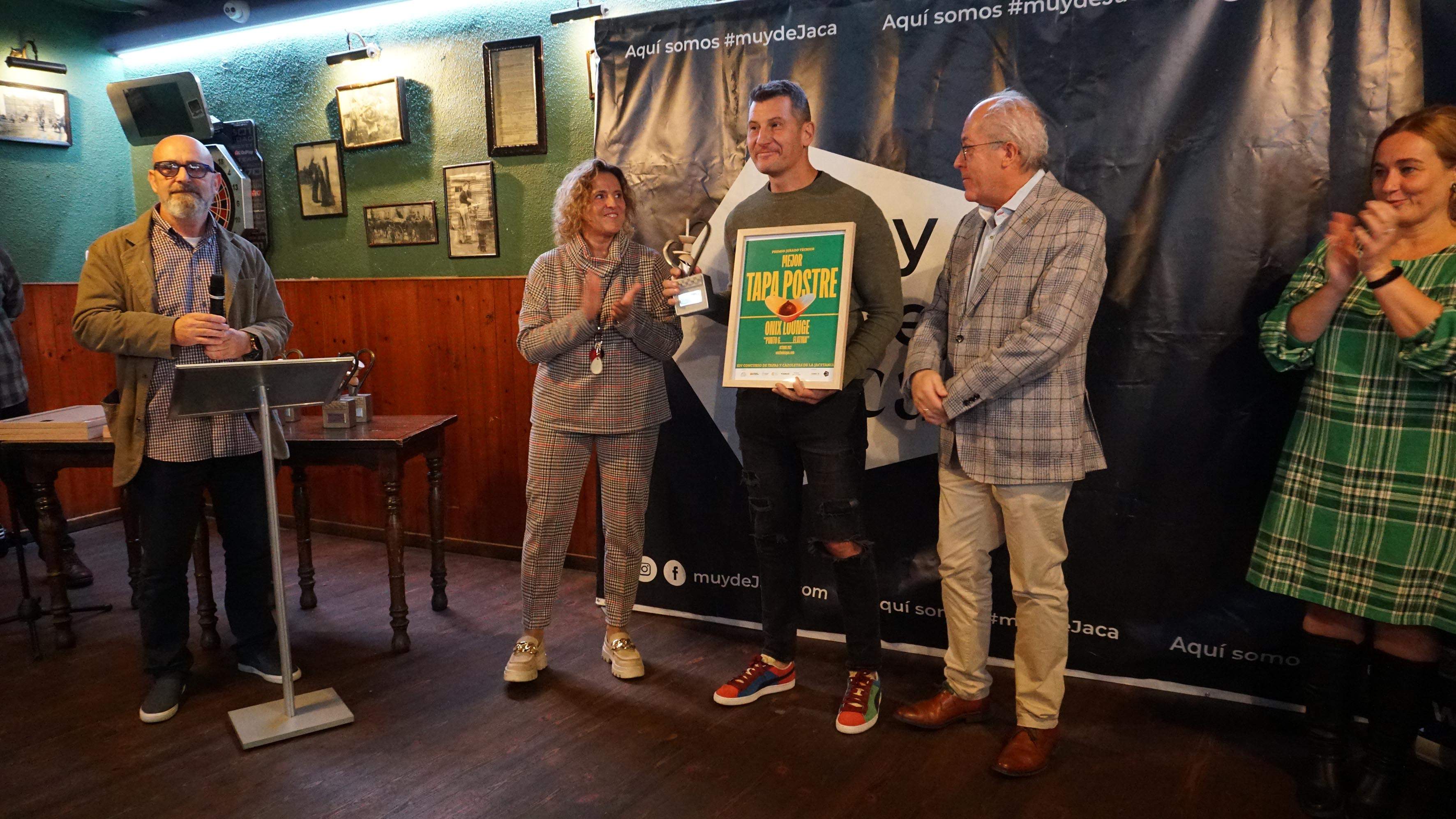 Mejor tapa postre para el jurado técnico