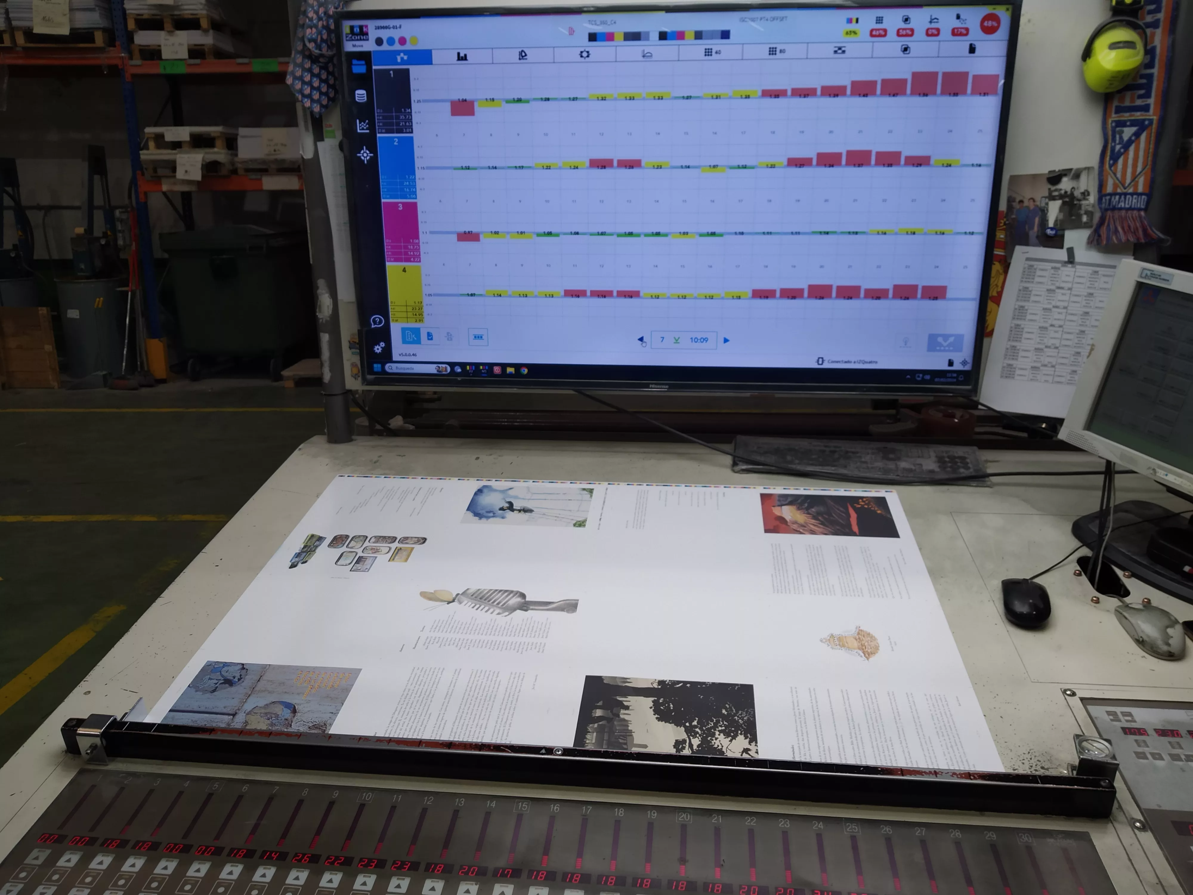 Preparación y exposición de A lápiz y con sombrero en Zaragoza.